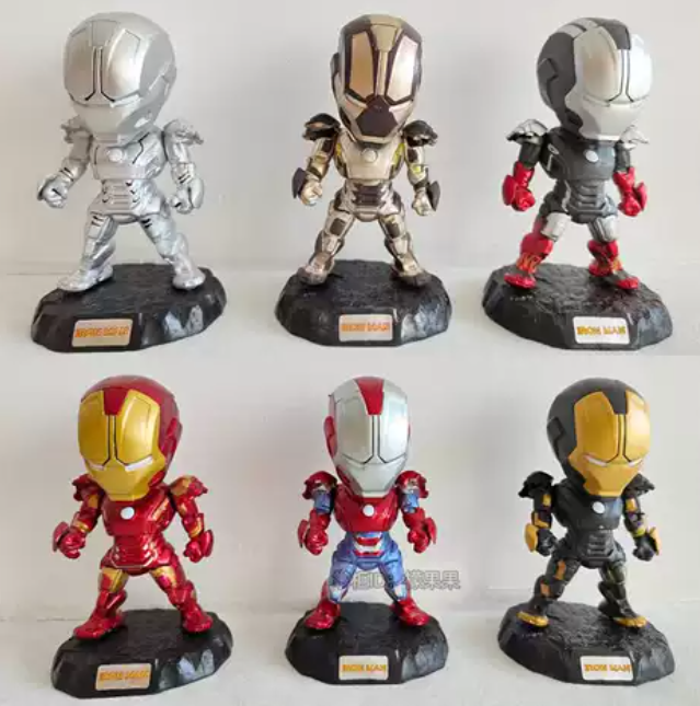 Iron Man Figür Seti 12-14 cm