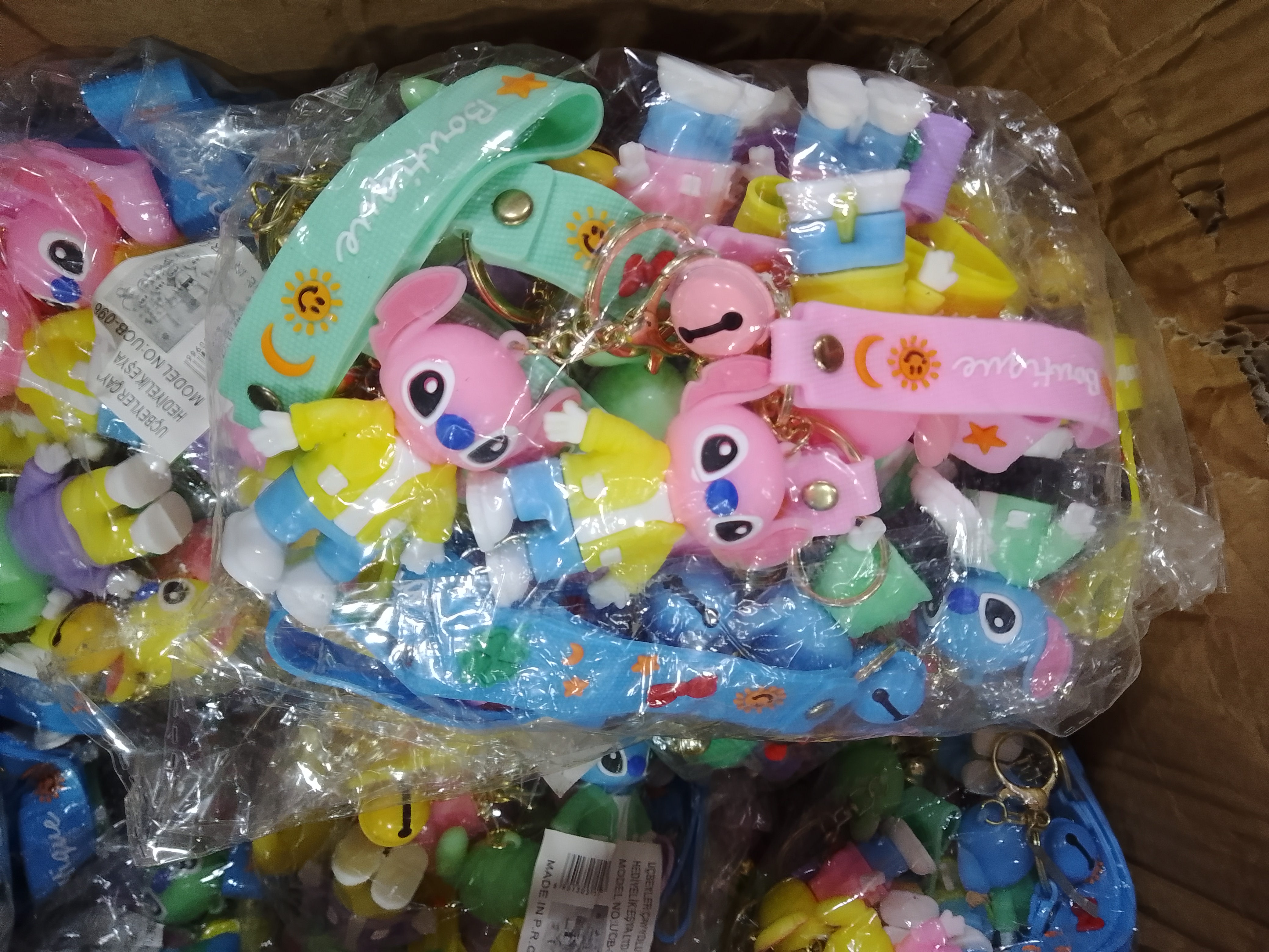 Stich Dev Boy Silikon Anahtarlık 