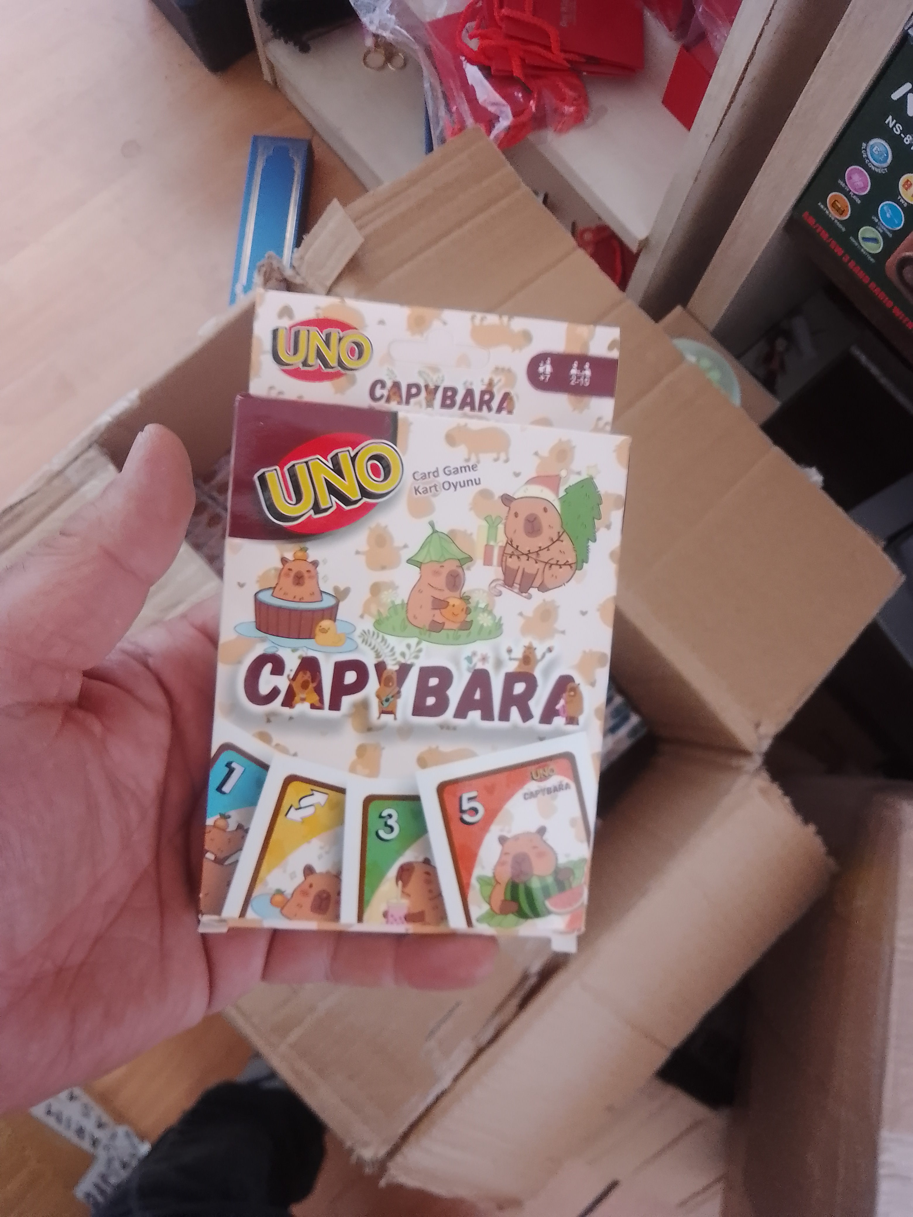 UNO Capybara Kart Oyunu