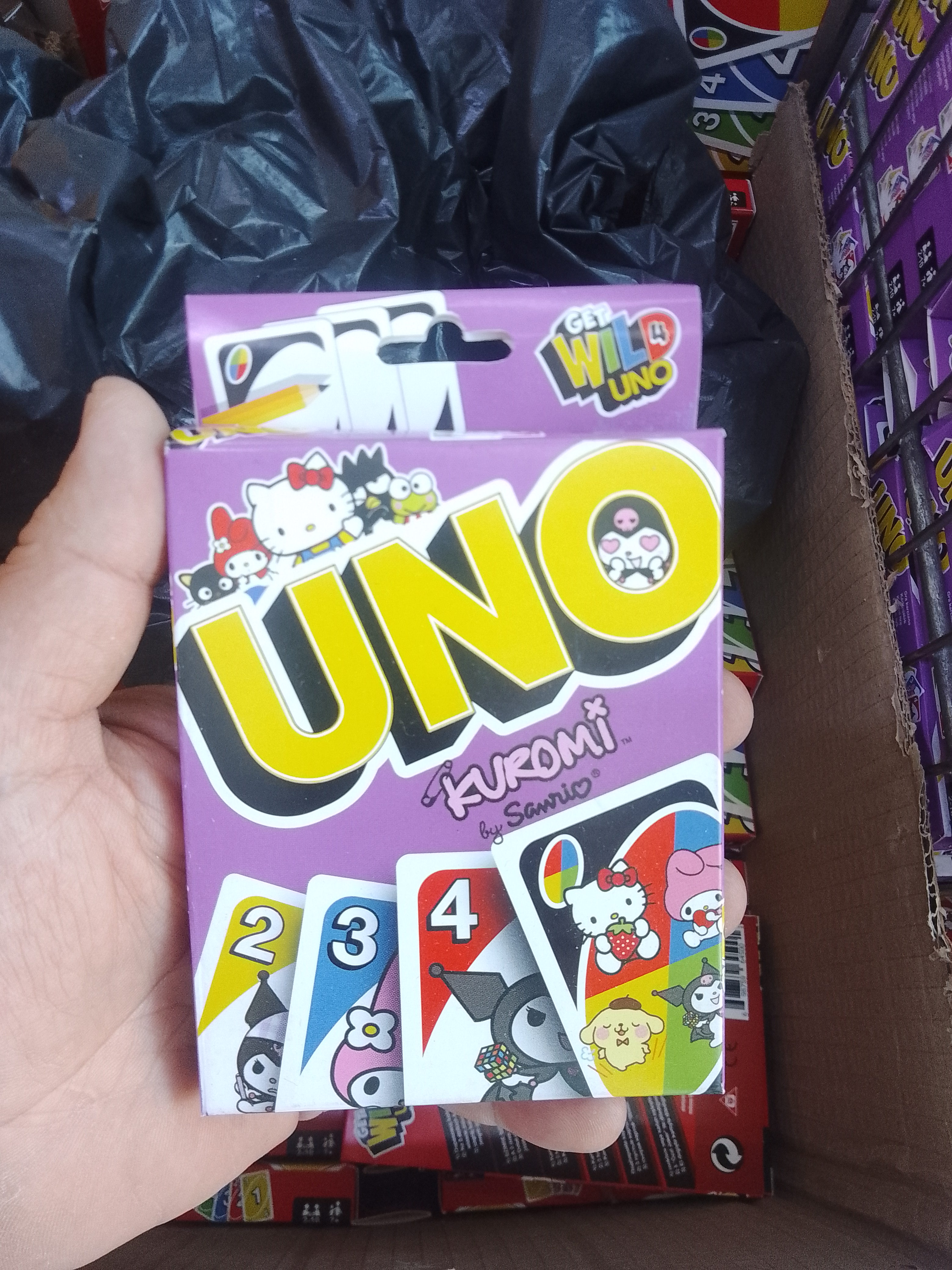 UNO Büyük Boy Kuromi Kart Oyunu