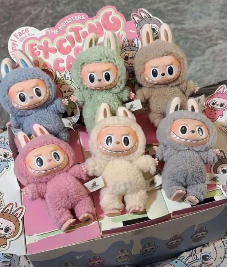 Labubu Macarone Süpriz Kutu