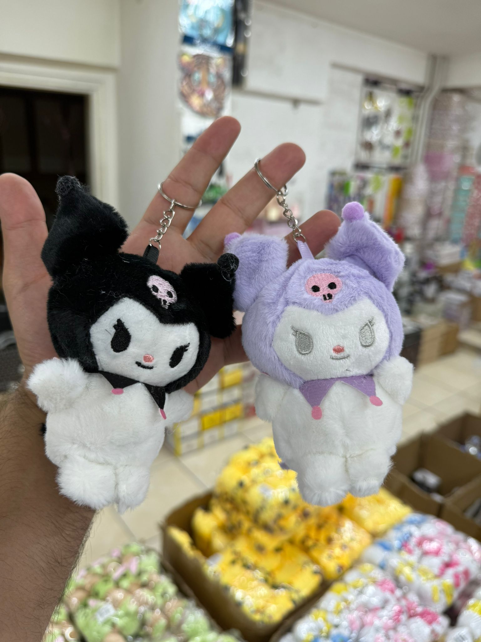 Kuromi Peluş Anahtarlık