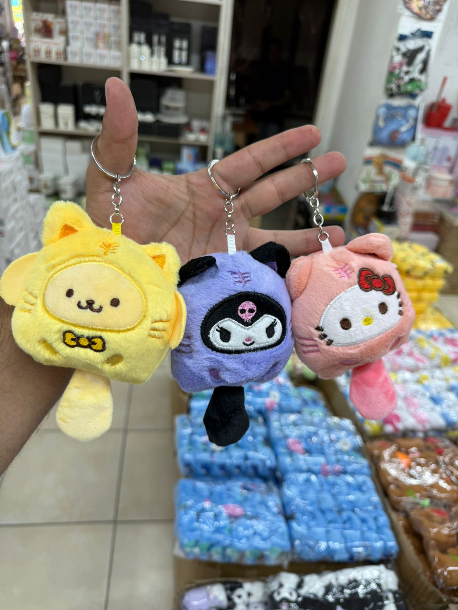 Kawaii Peluş Anahtarlık