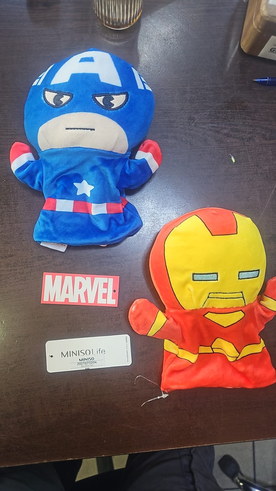 Marvel El Kuklası Seti (2 adet) 