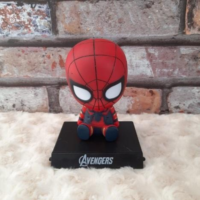 Spider-Man sallanan kafa telefon standlı
