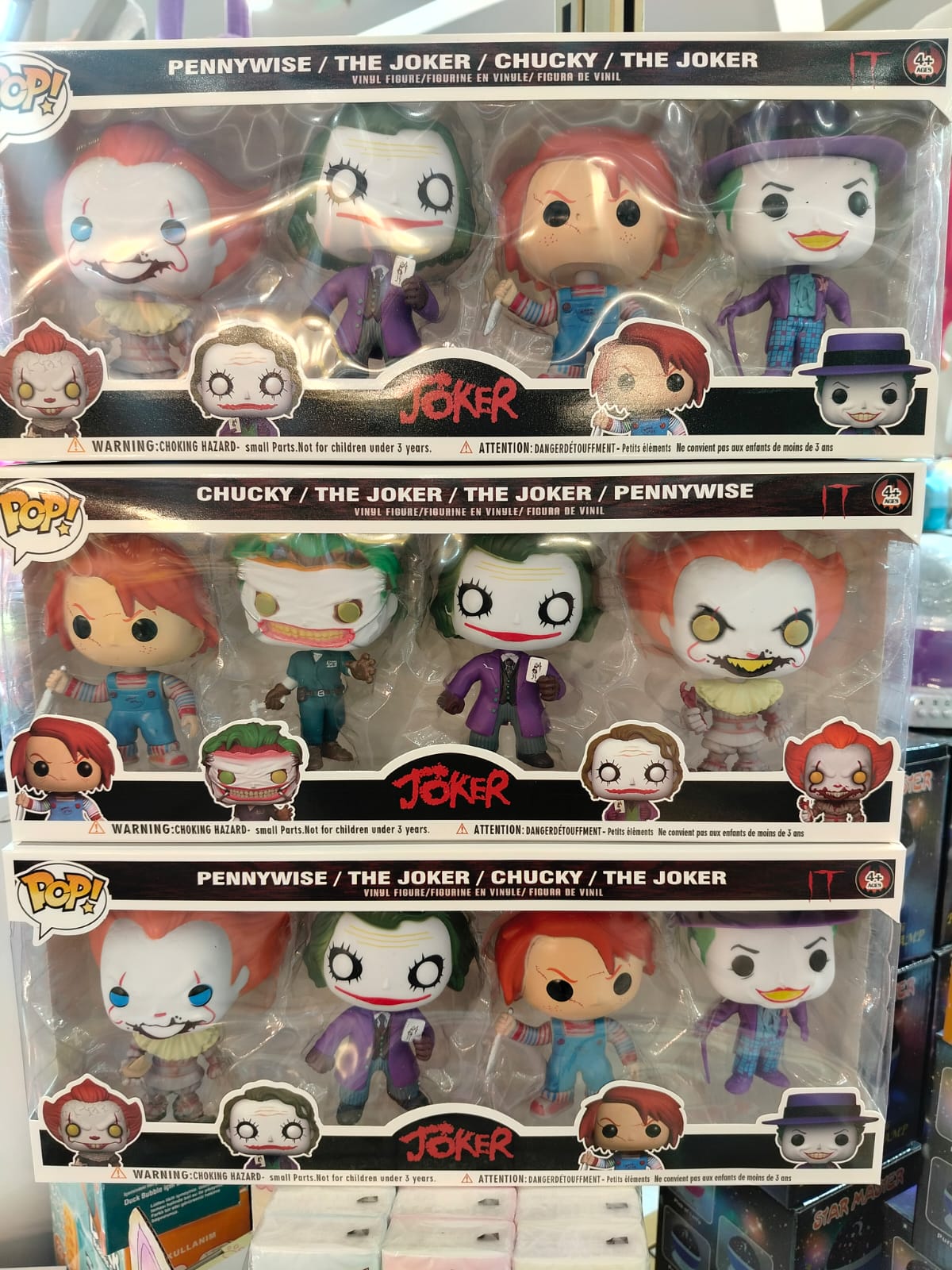 Funko Pop Kötü Karakterler Seti