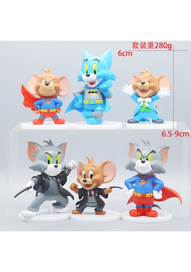 Tom ve Jerry Süper Kahraman Figür Seti