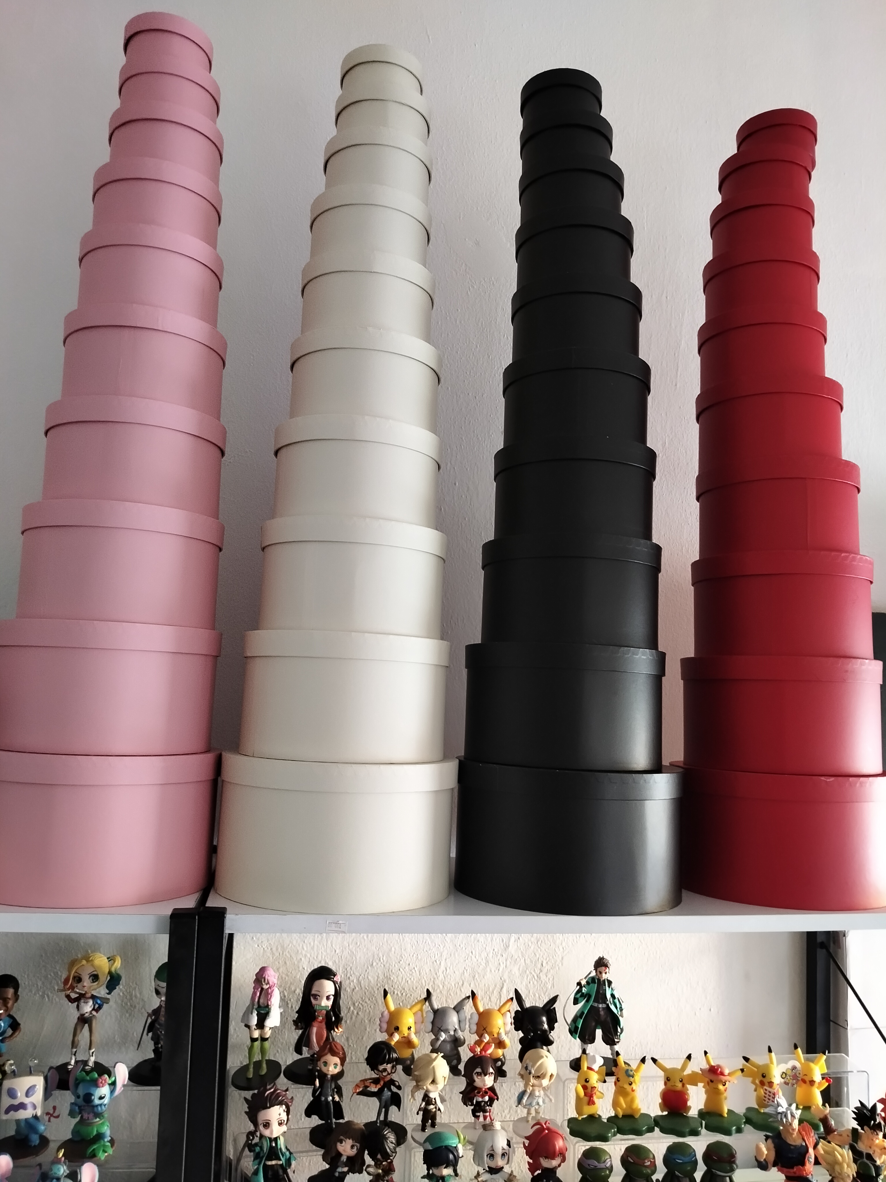 Silindirik 10'lu Hediye Kutuları