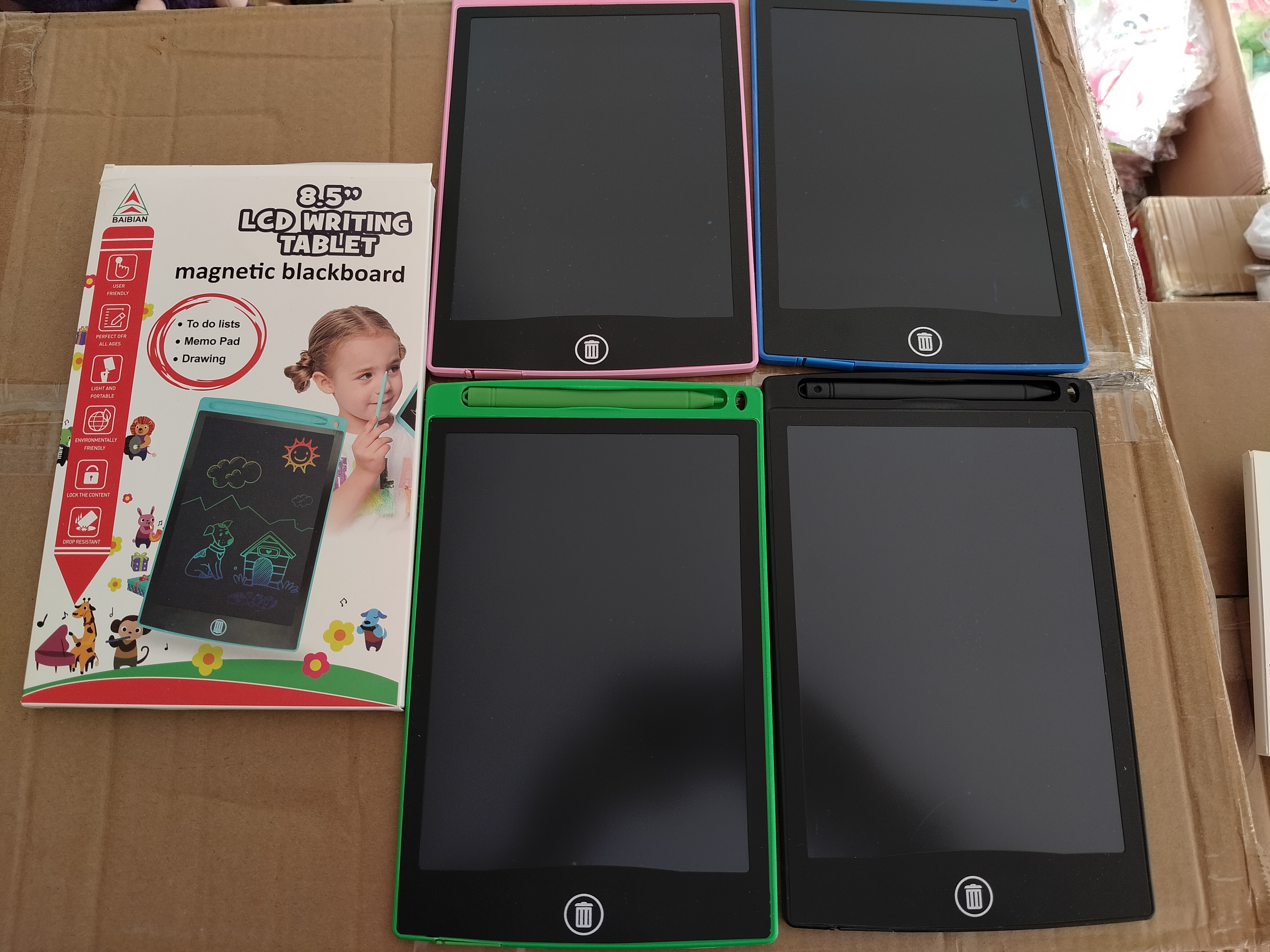 LCD Yazı Tableti renkli yazı