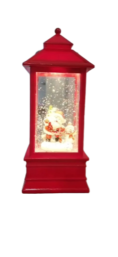 Kırmızı fener yılbaşı küresi 22cm