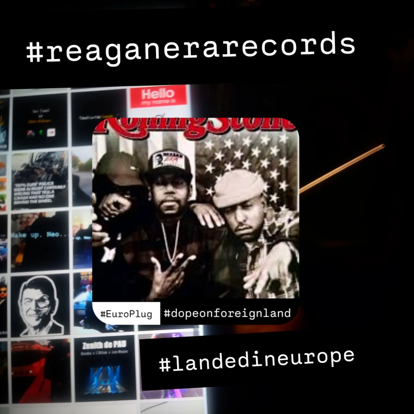 HOODIE: Reagan Era Records