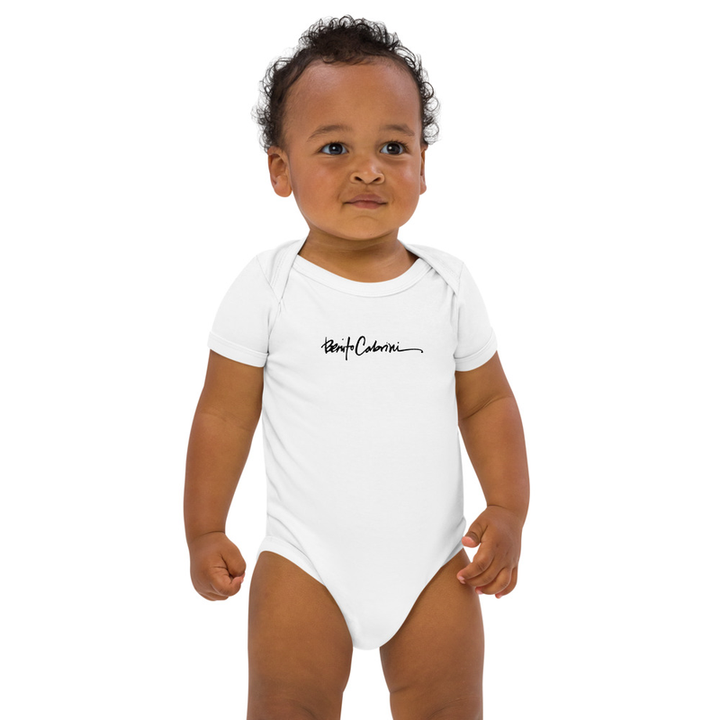 BABIES: Baby Ben™ by Benito Cabrini - Organic cotton bodysuit