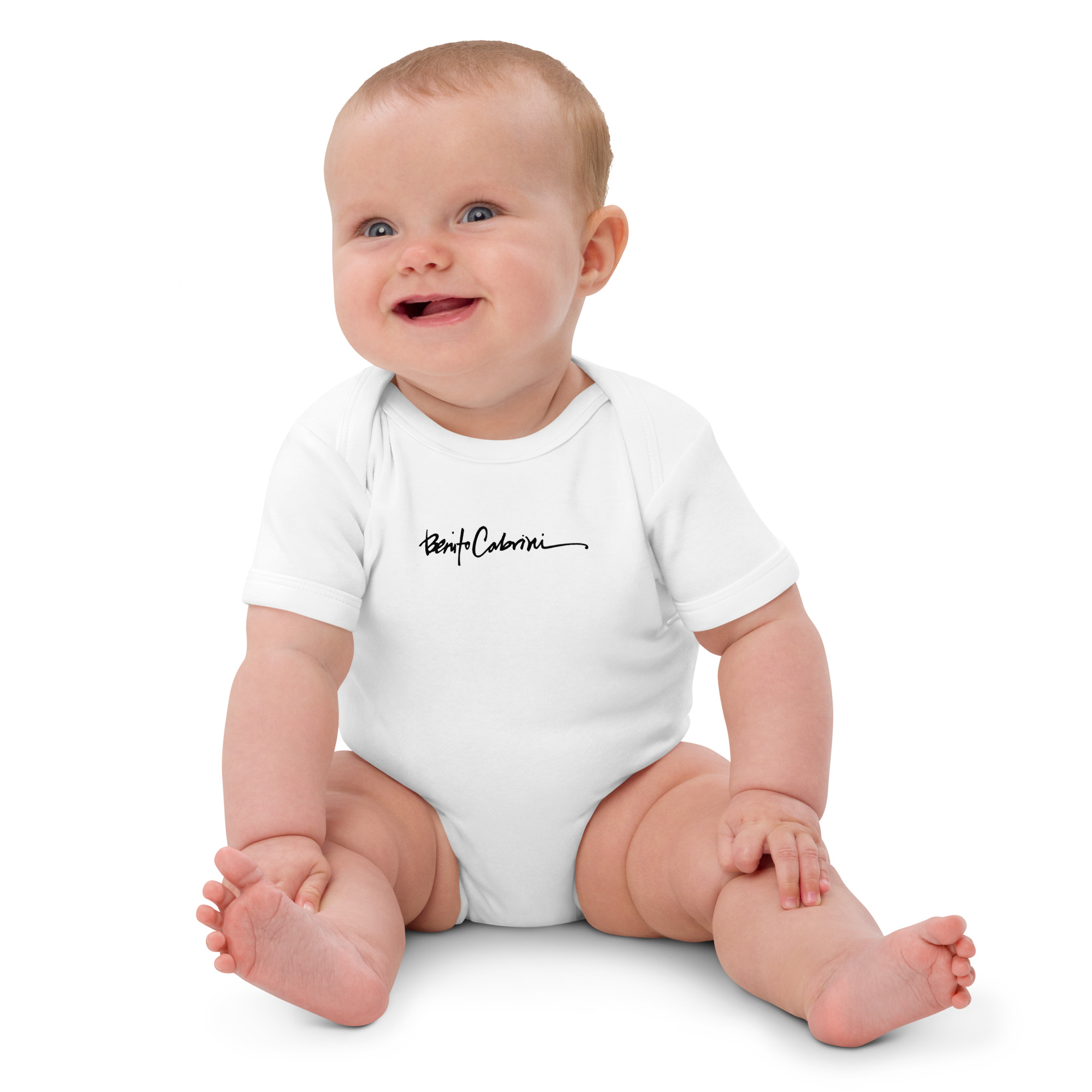 BABIES: Baby Ben™ by Benito Cabrini - Organic cotton bodysuit