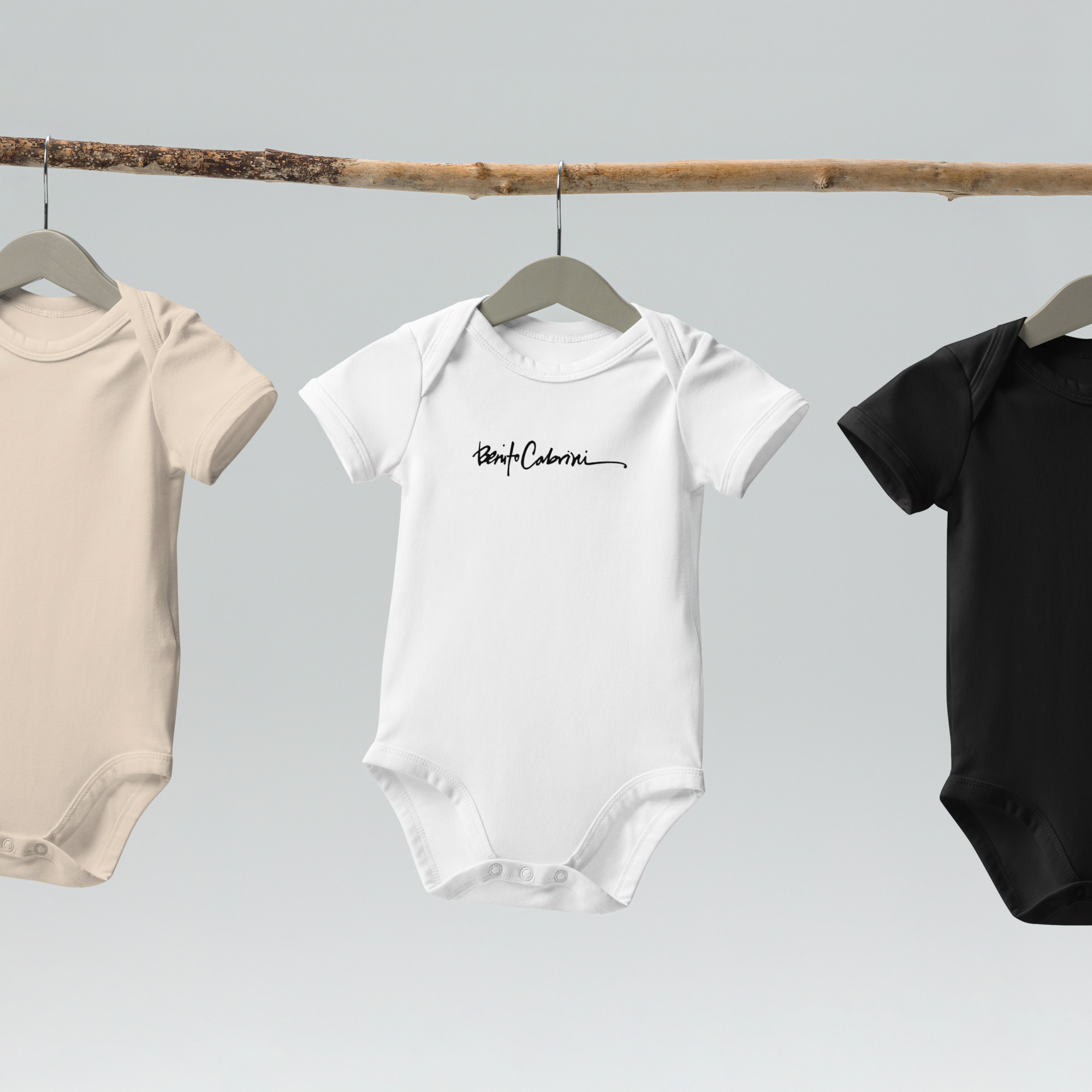 BABIES: Baby Ben™ by Benito Cabrini - Organic cotton baby bodysuit