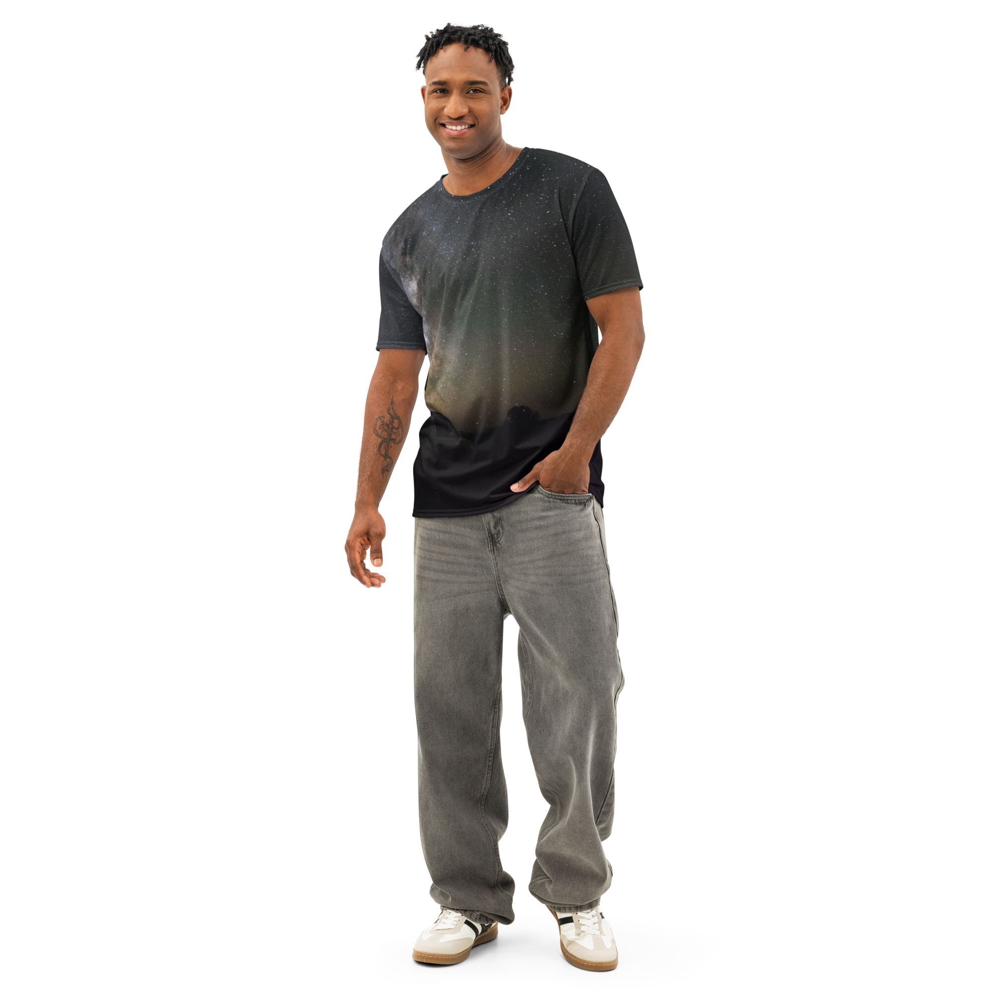 T-SHIRT: GALACTIC MOVE crew neck 