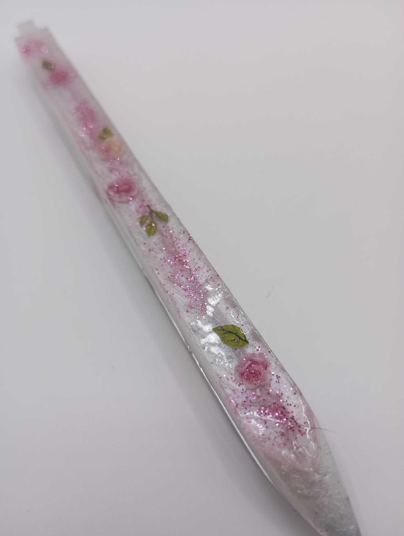 Stylo décoratif à motif floral