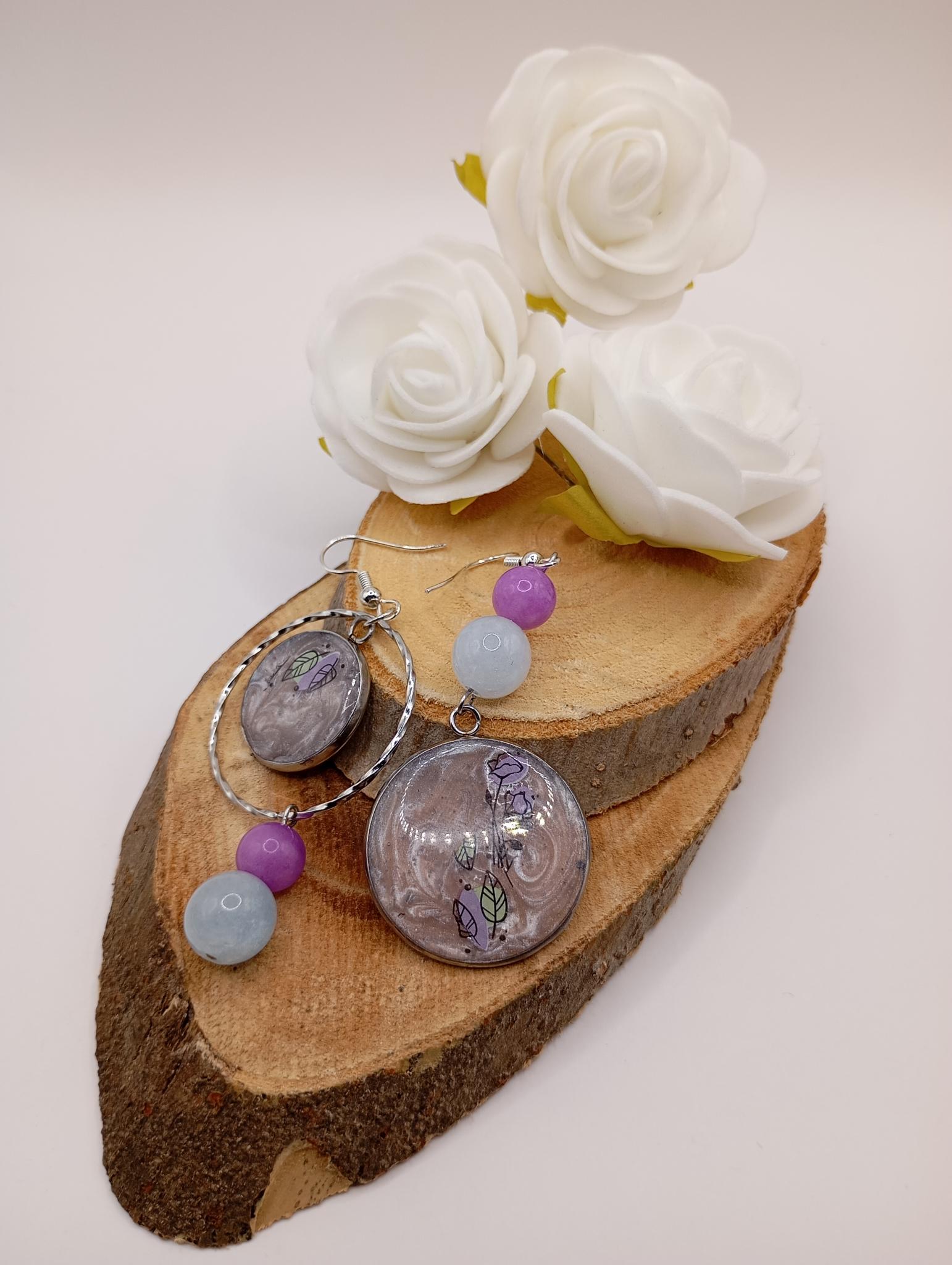 Boucles d'oreilles artisanales