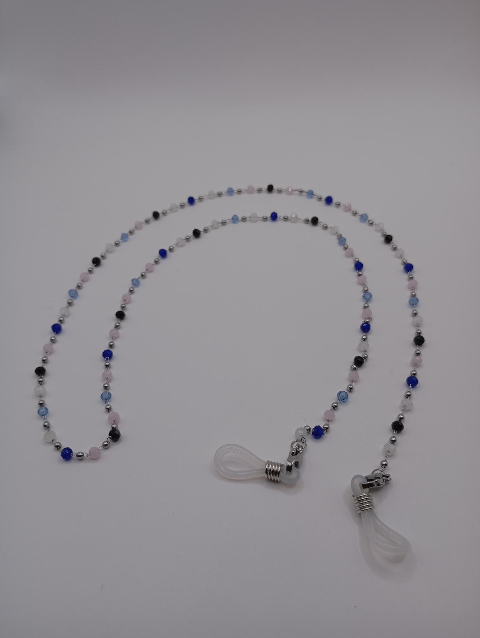 Chaine de lunettes perlée