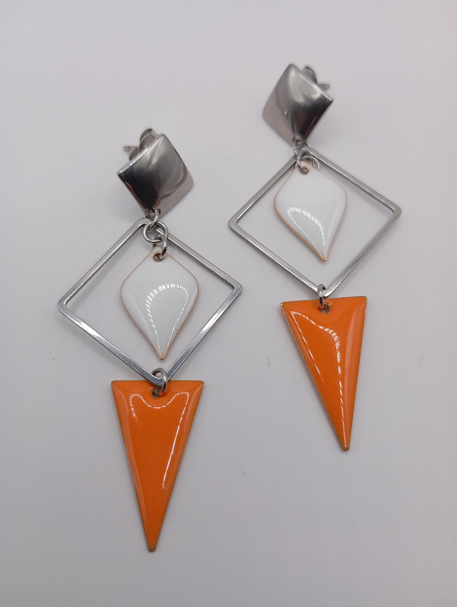 Boucles d'oreilles géométrique