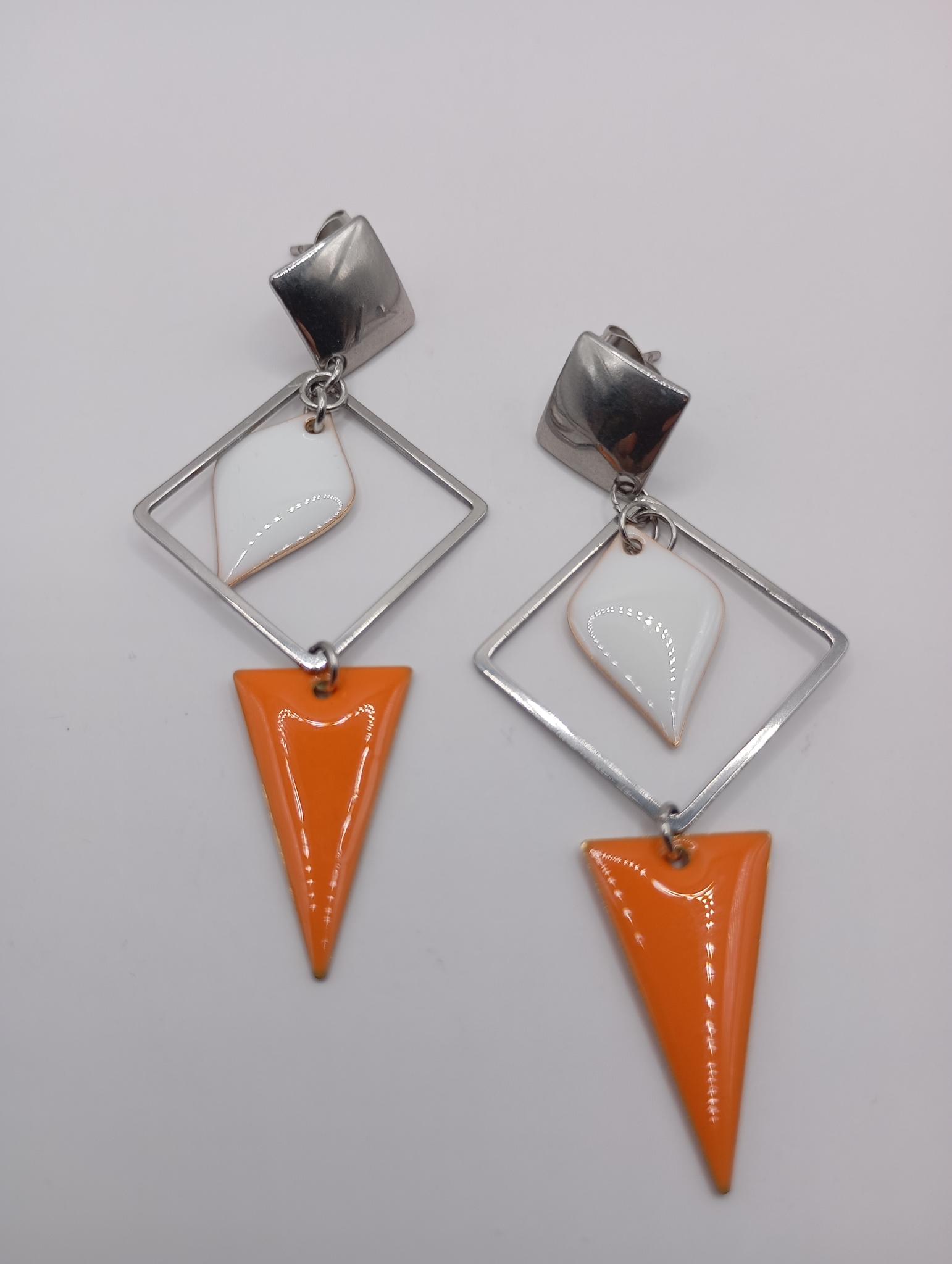 Boucles d'oreilles géométrique