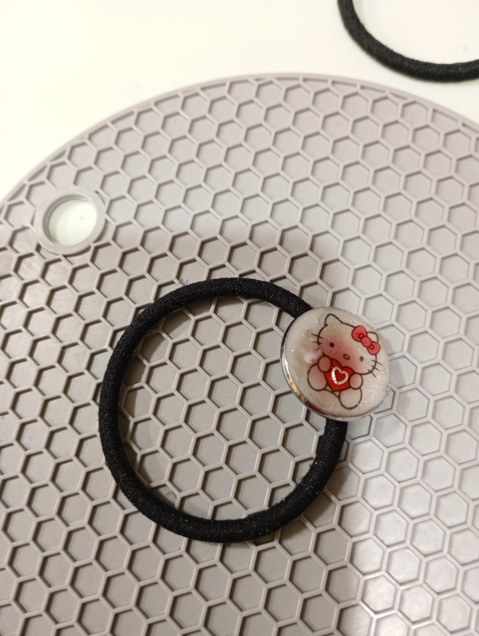 Élastique à cheveux Hello Kitty