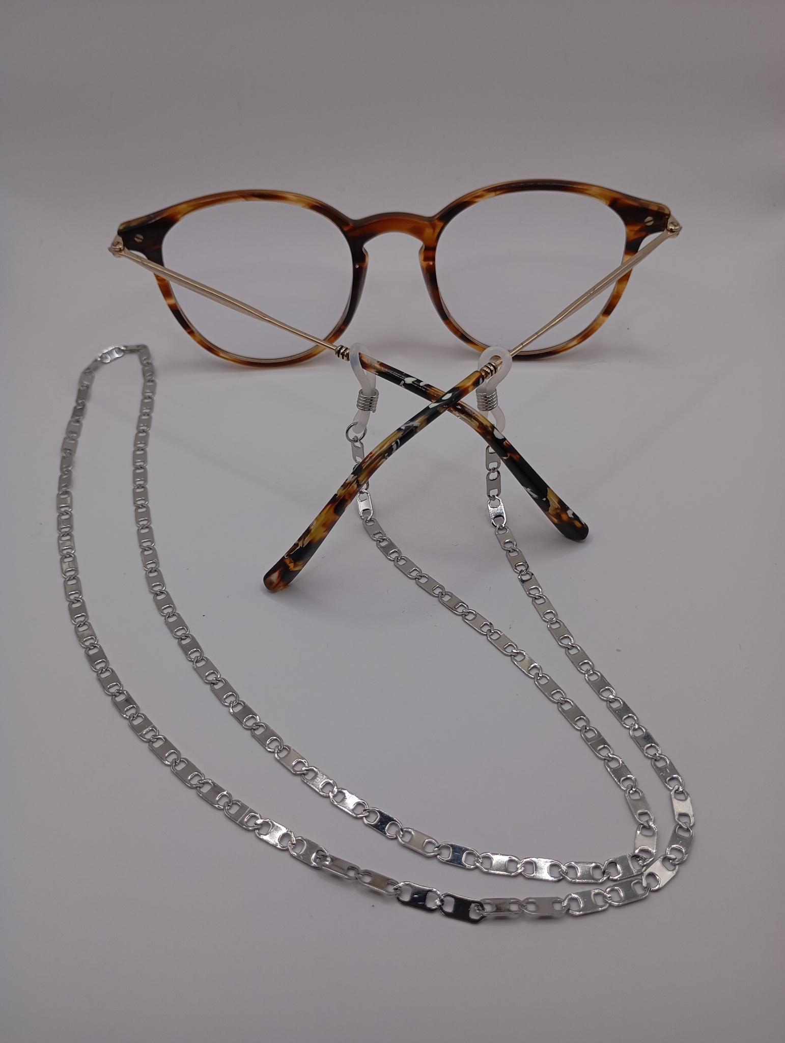 Chaîne porte lunettes en acier inoxidable