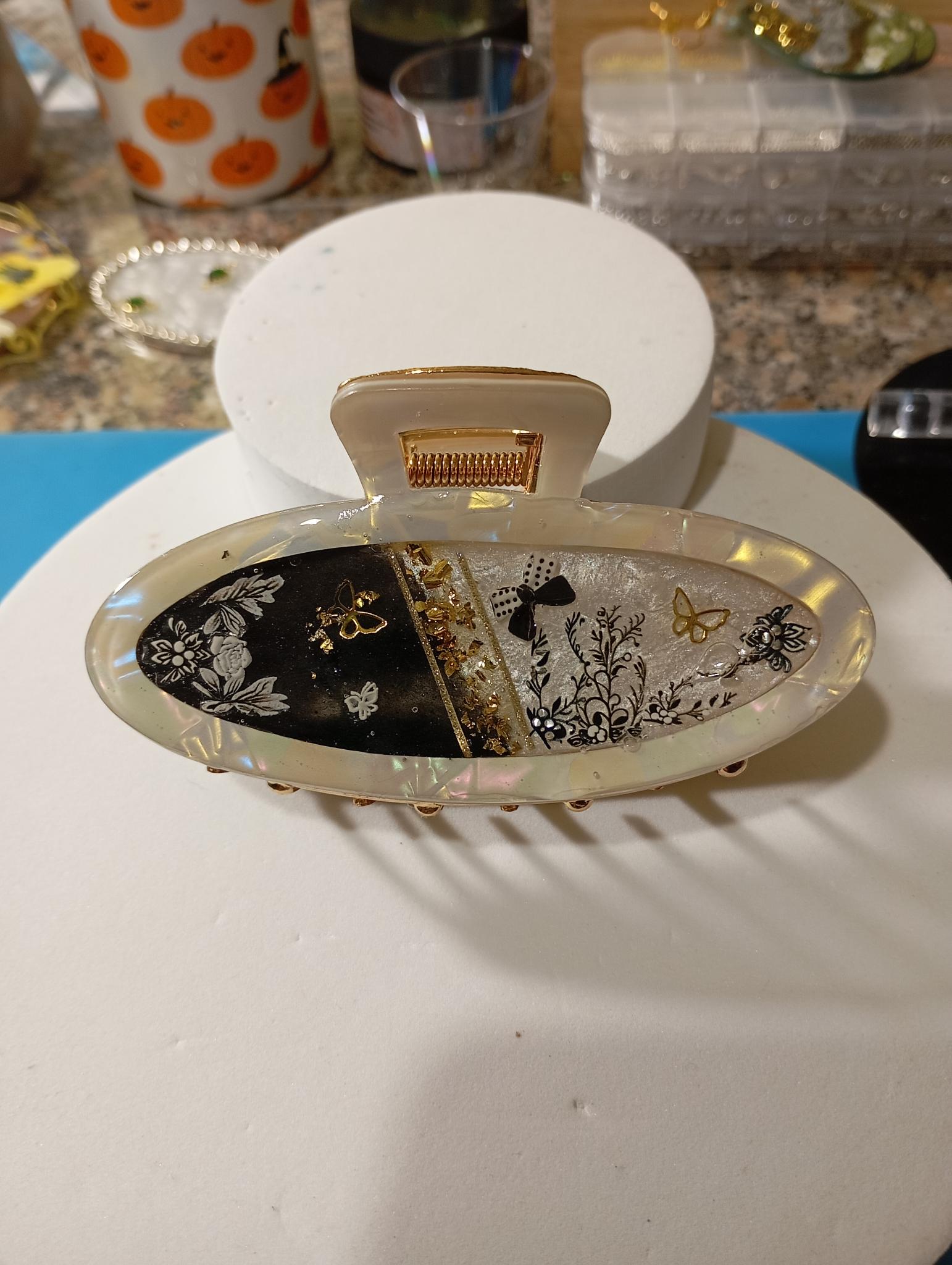 Pince à cheveux élégante