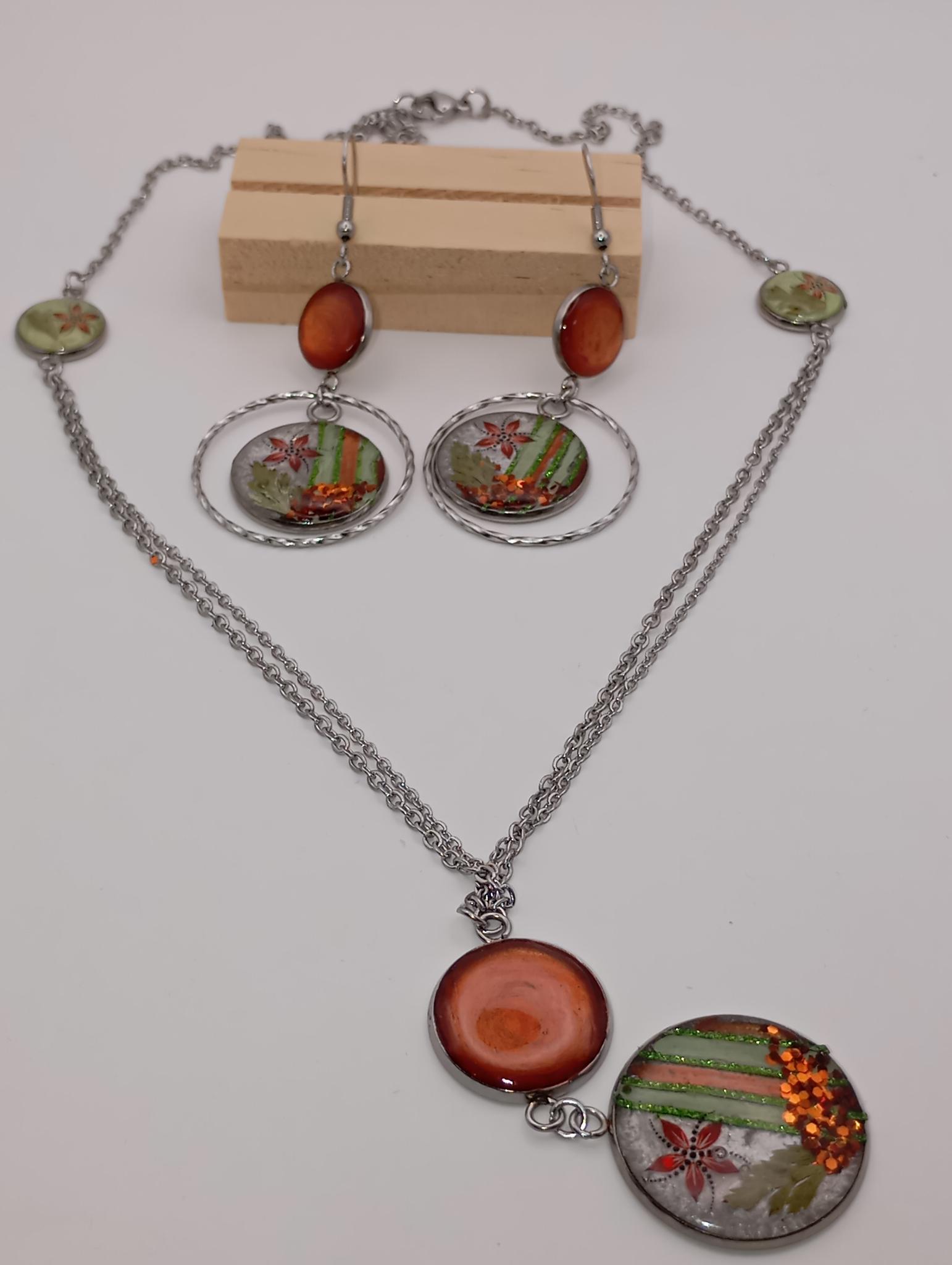 Ensemble de bijoux artisanal