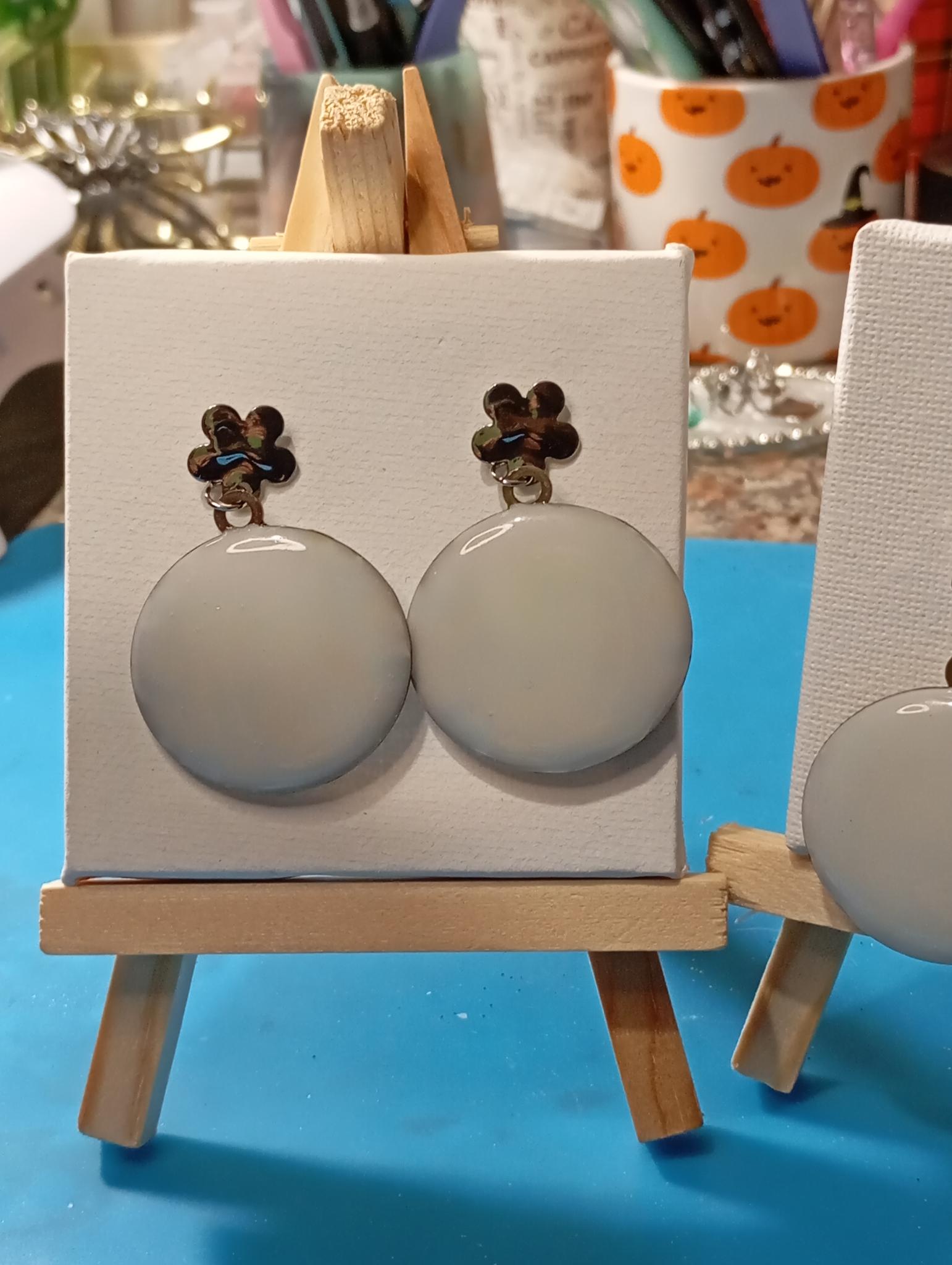 Parure florale en résine