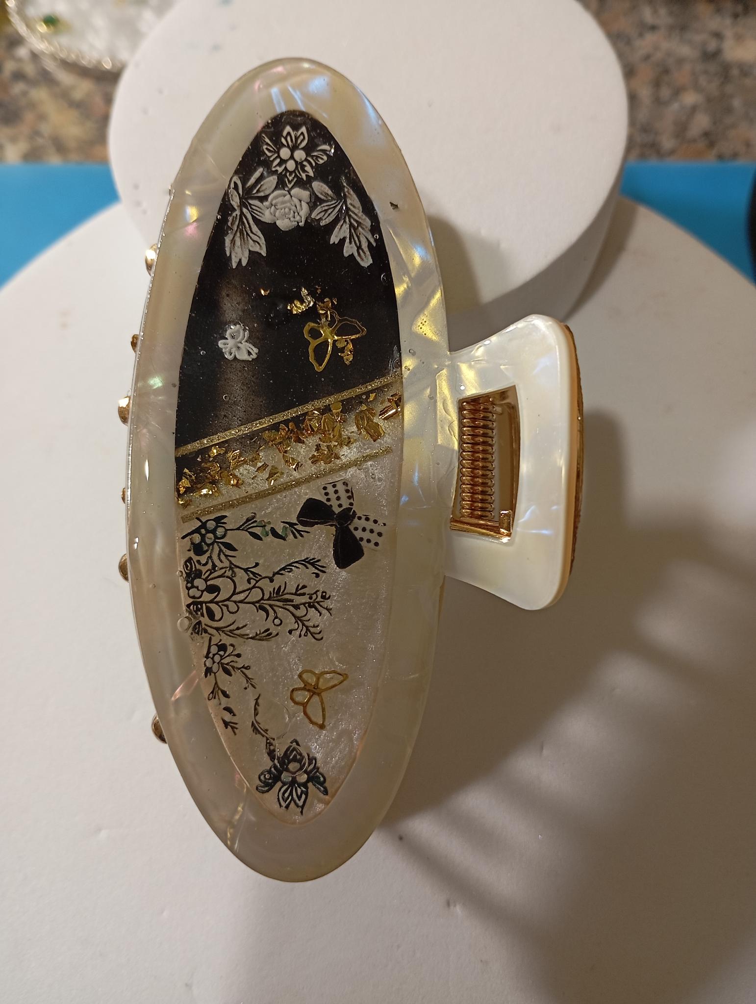 Pince à cheveux élégante