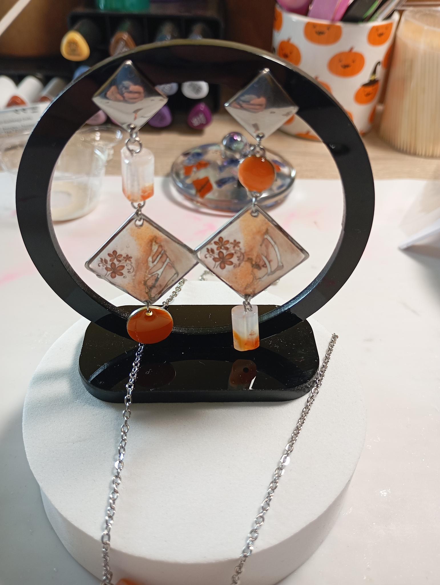 Parure de bijoux artisanale