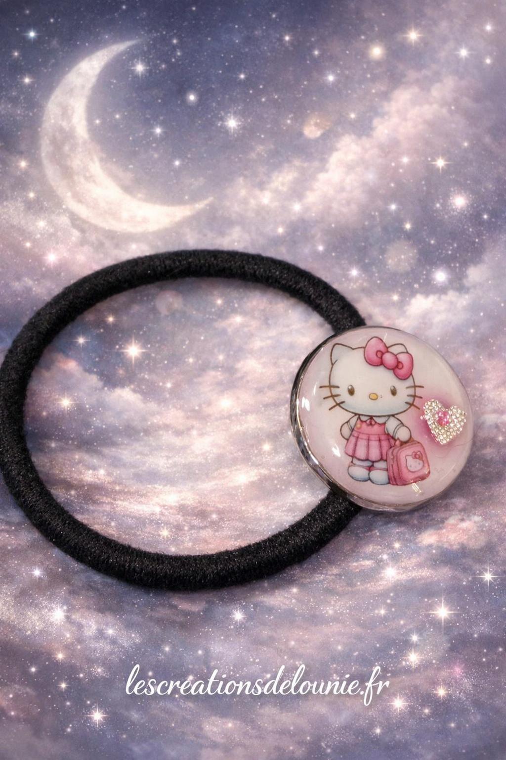 Élastique à cheveux Hello Kitty