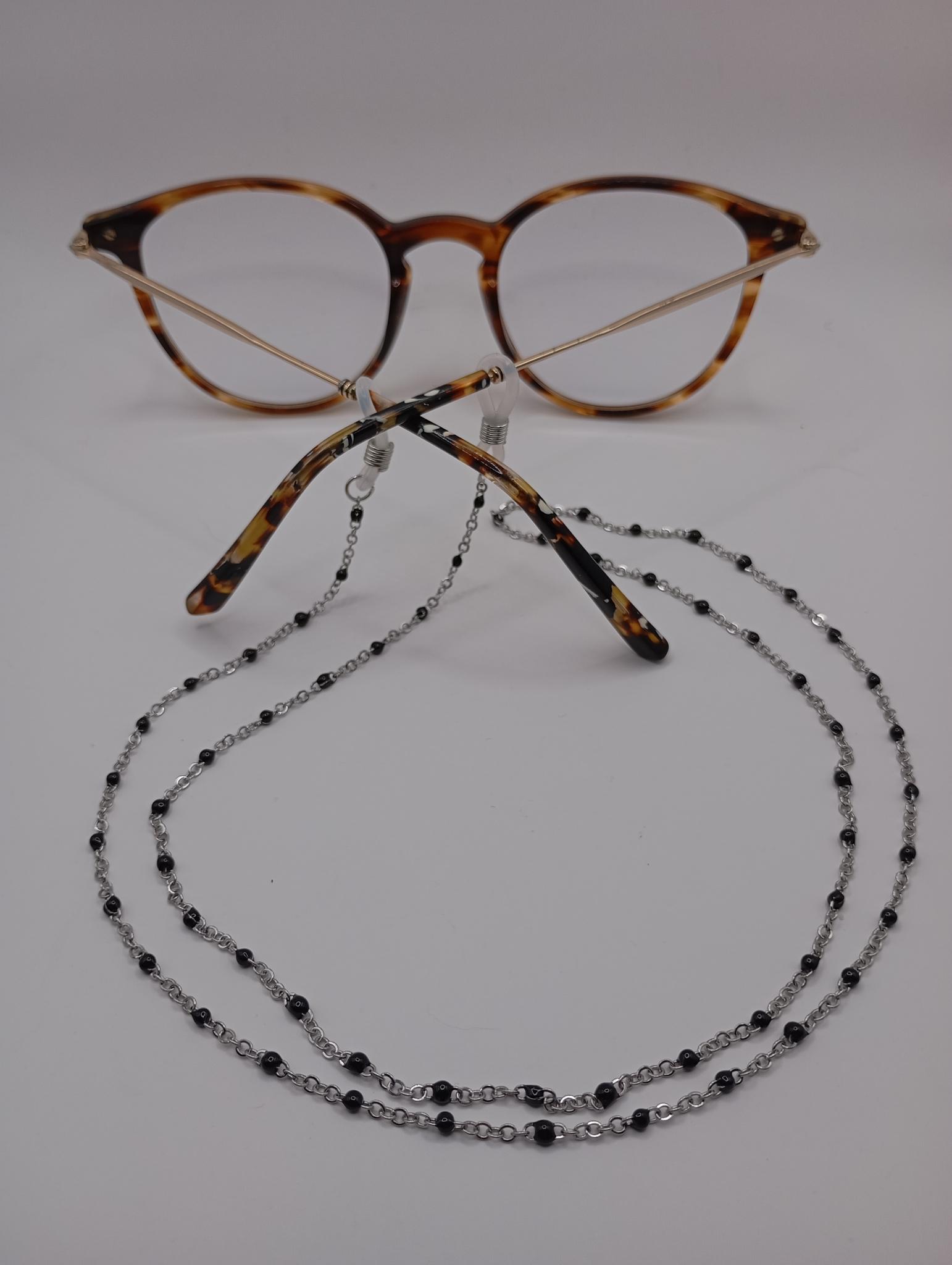 Chaîne de lunettes perlée