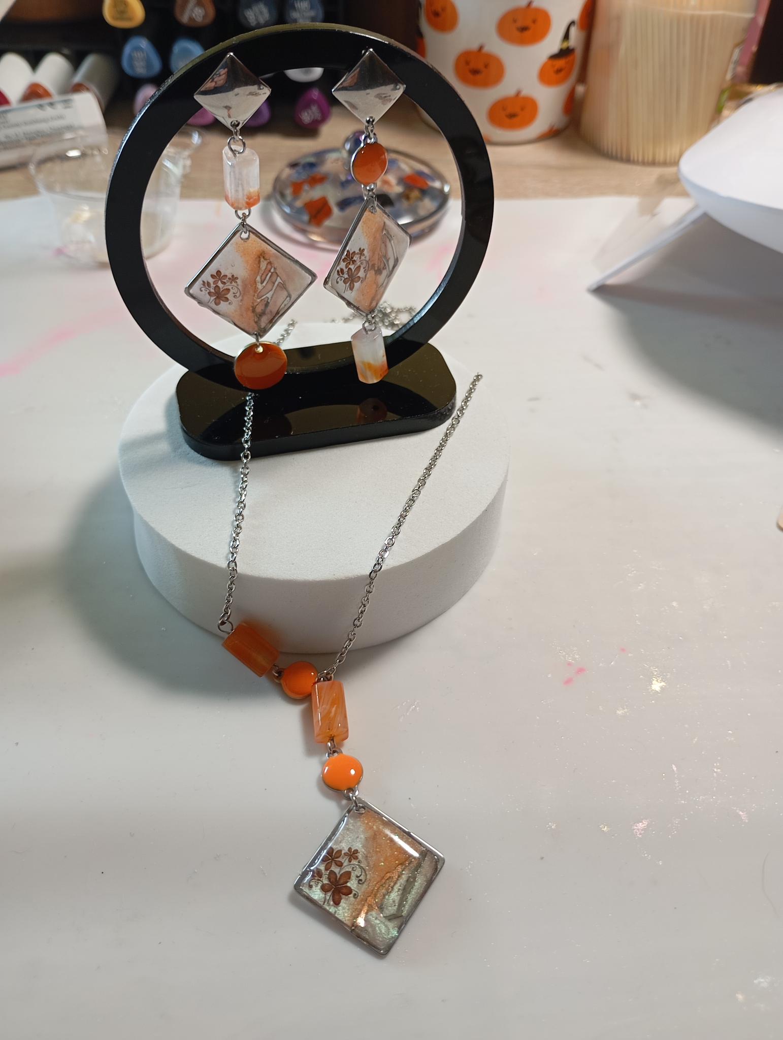 Parure de bijoux artisanale