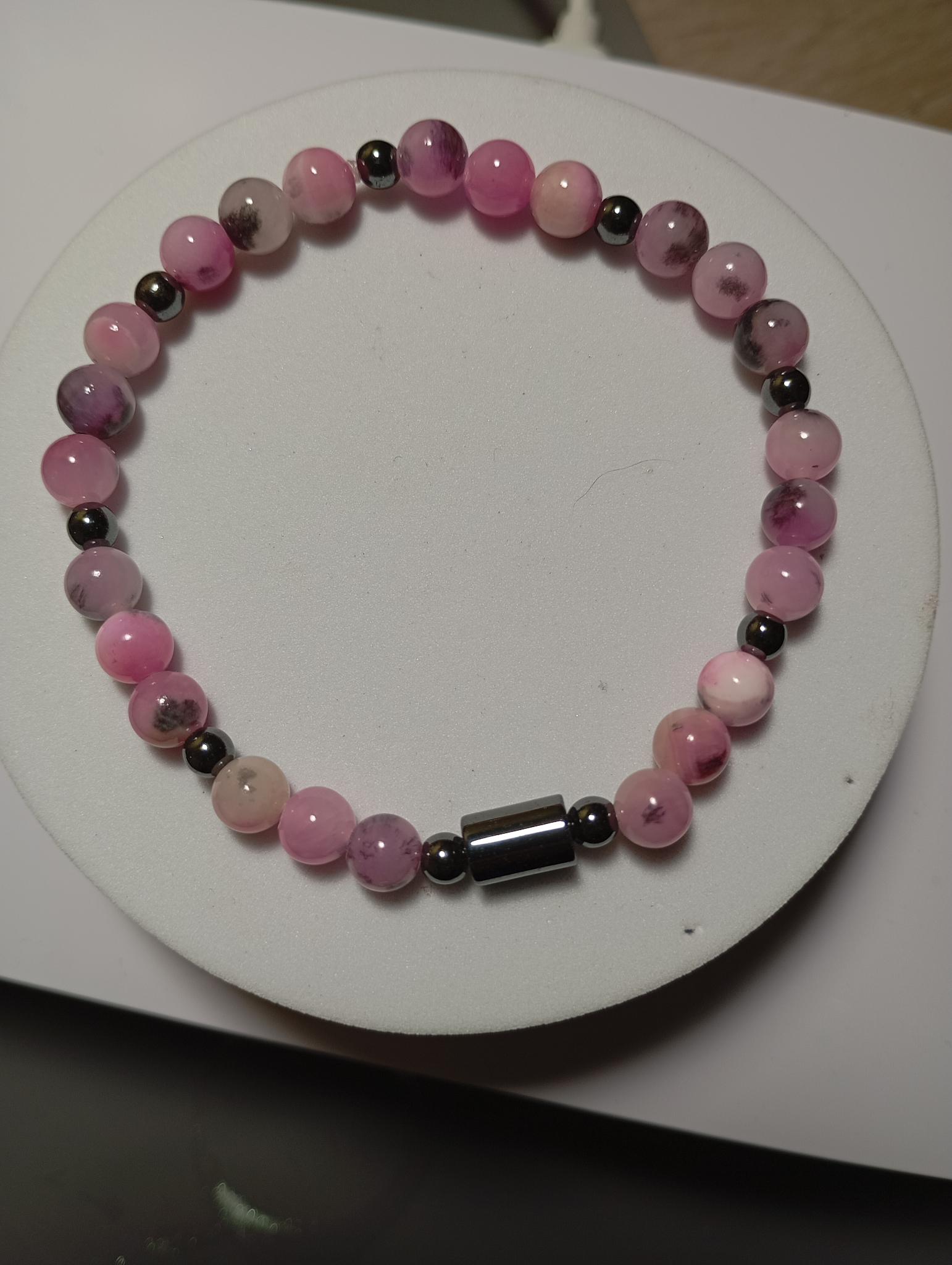 Bracelet en perles Naturelles de 6mm