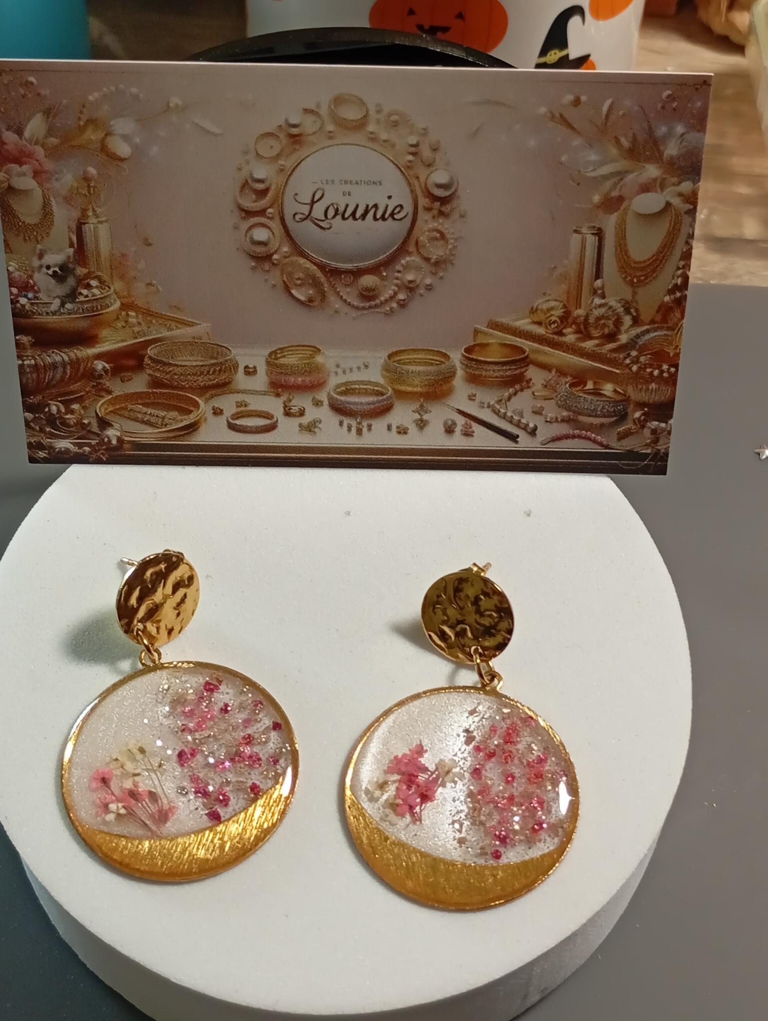 Boucles d’oreilles artisanales