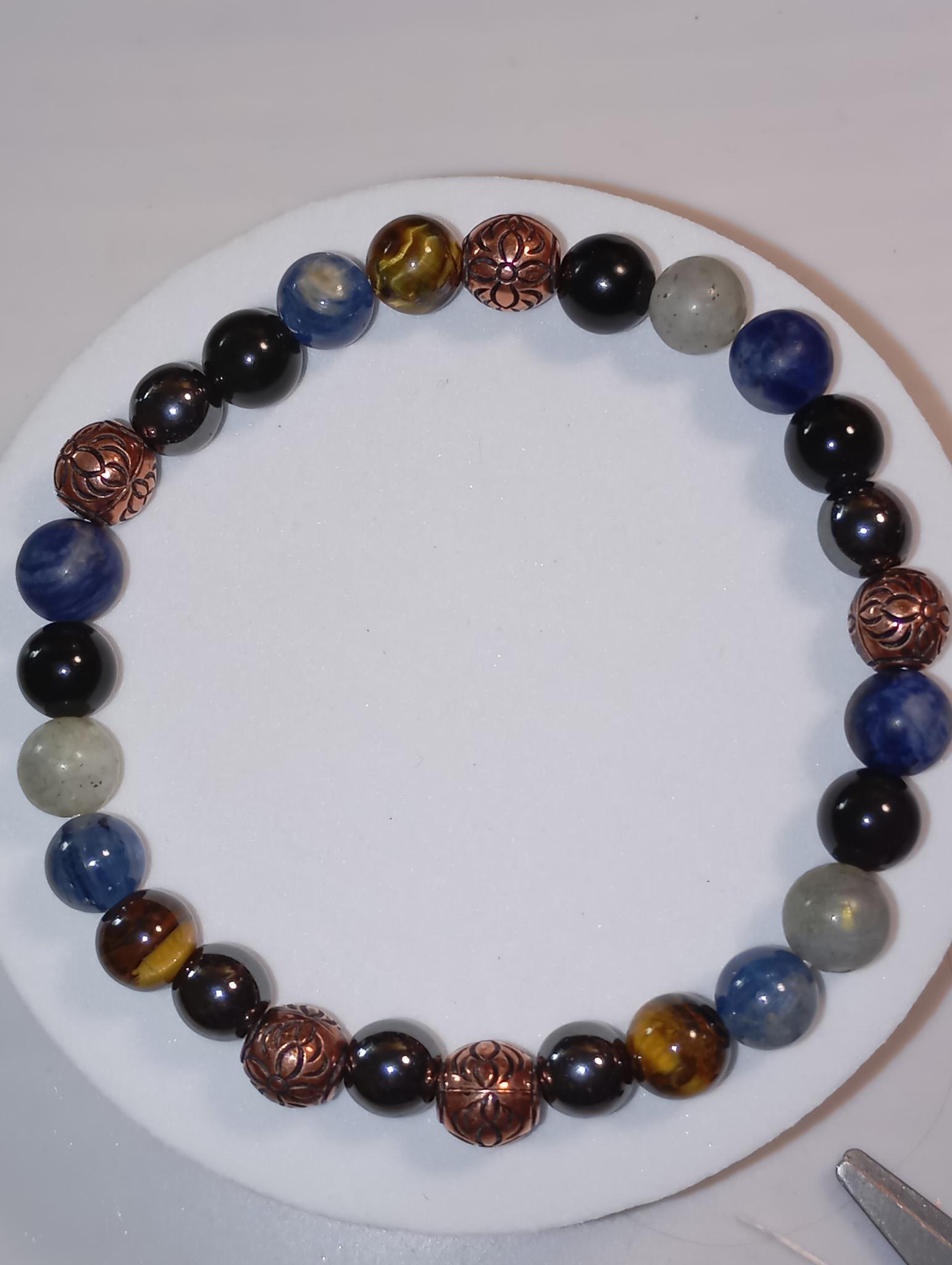 Bracelet de perles naturelles Pour Mickael