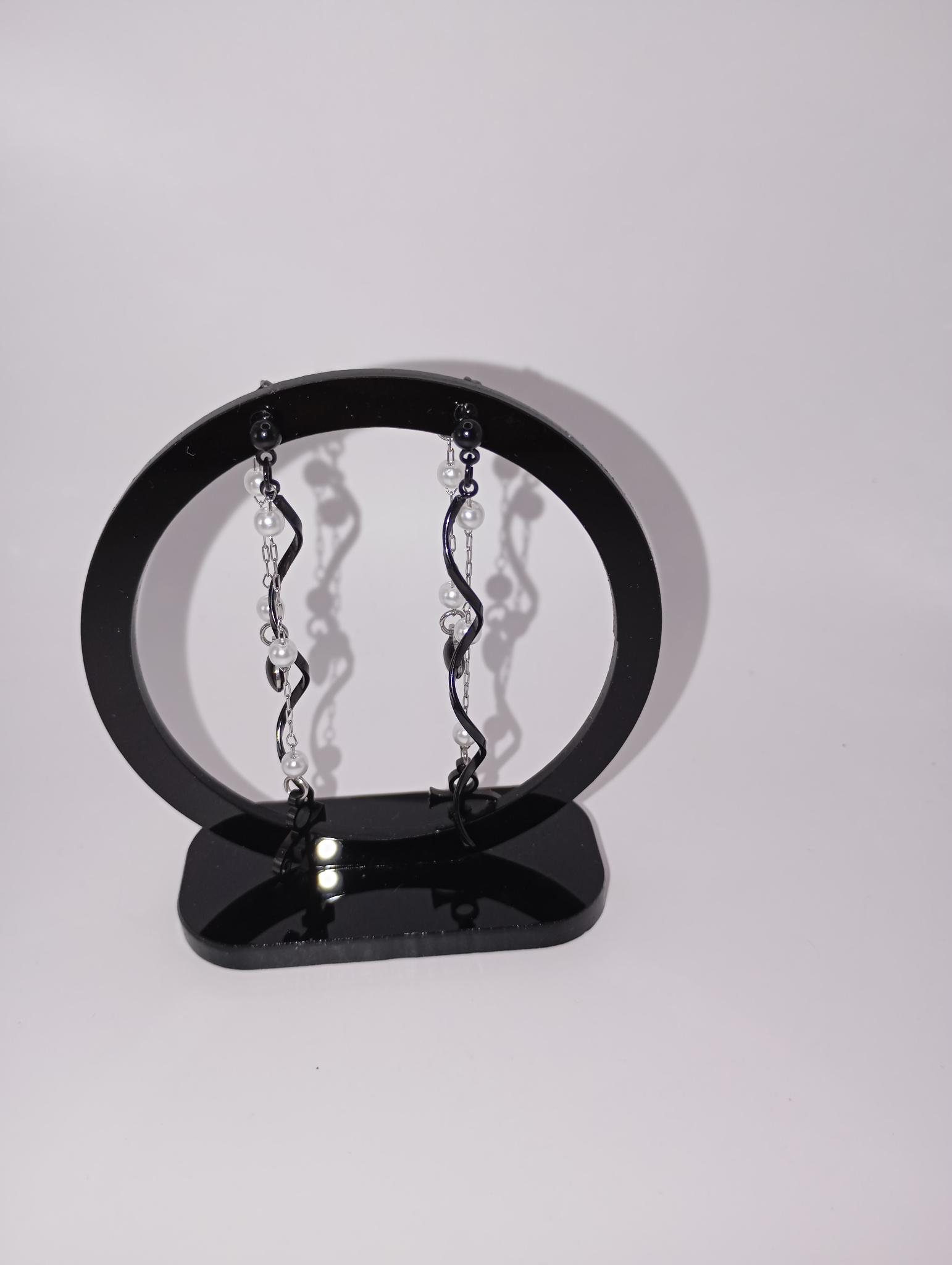 Boucles d'oreilles pendantes élégantes