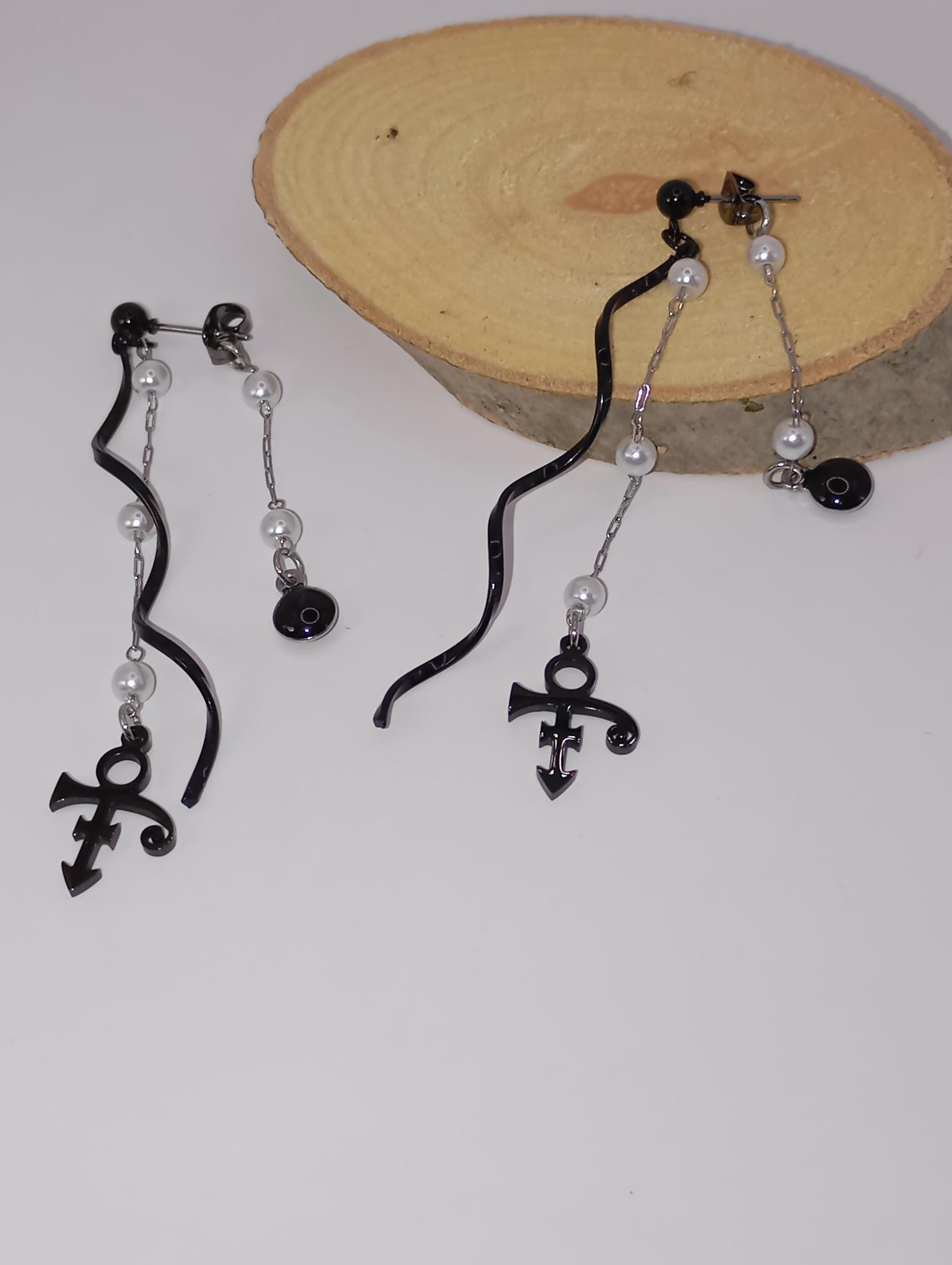 Boucles d'oreilles pendantes élégantes