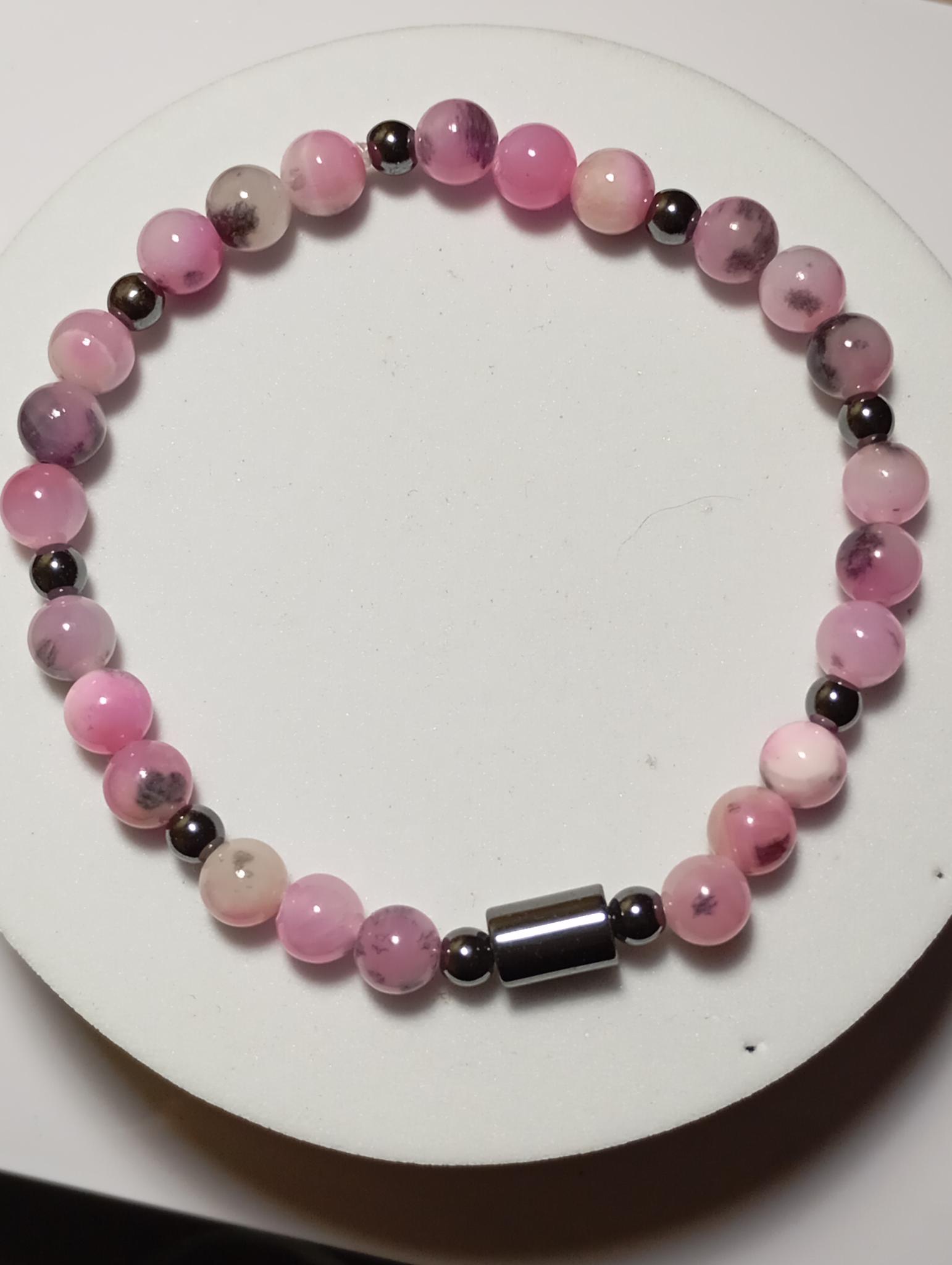 Bracelet en perles Naturelles de 6mm