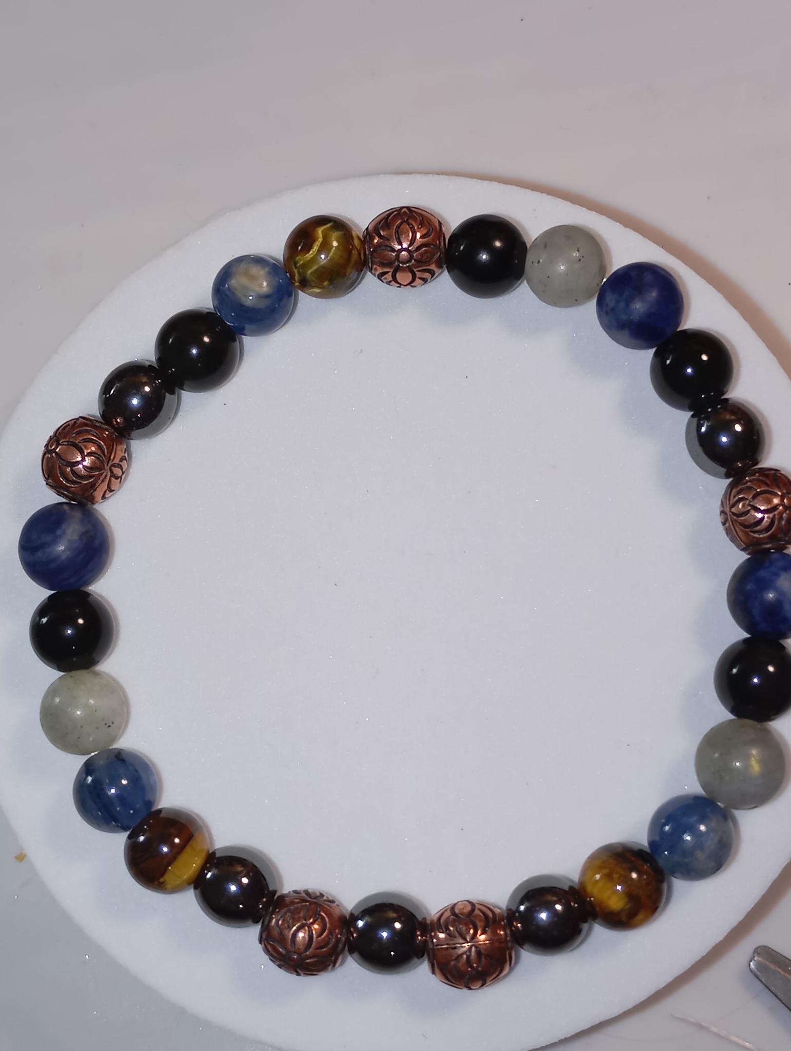 Bracelet de perles naturelles Pour Mickael