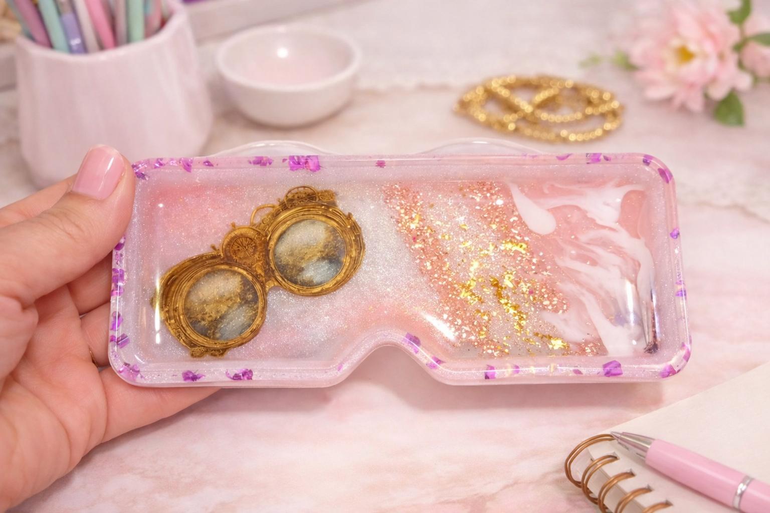 Porte-lunettes décoratif