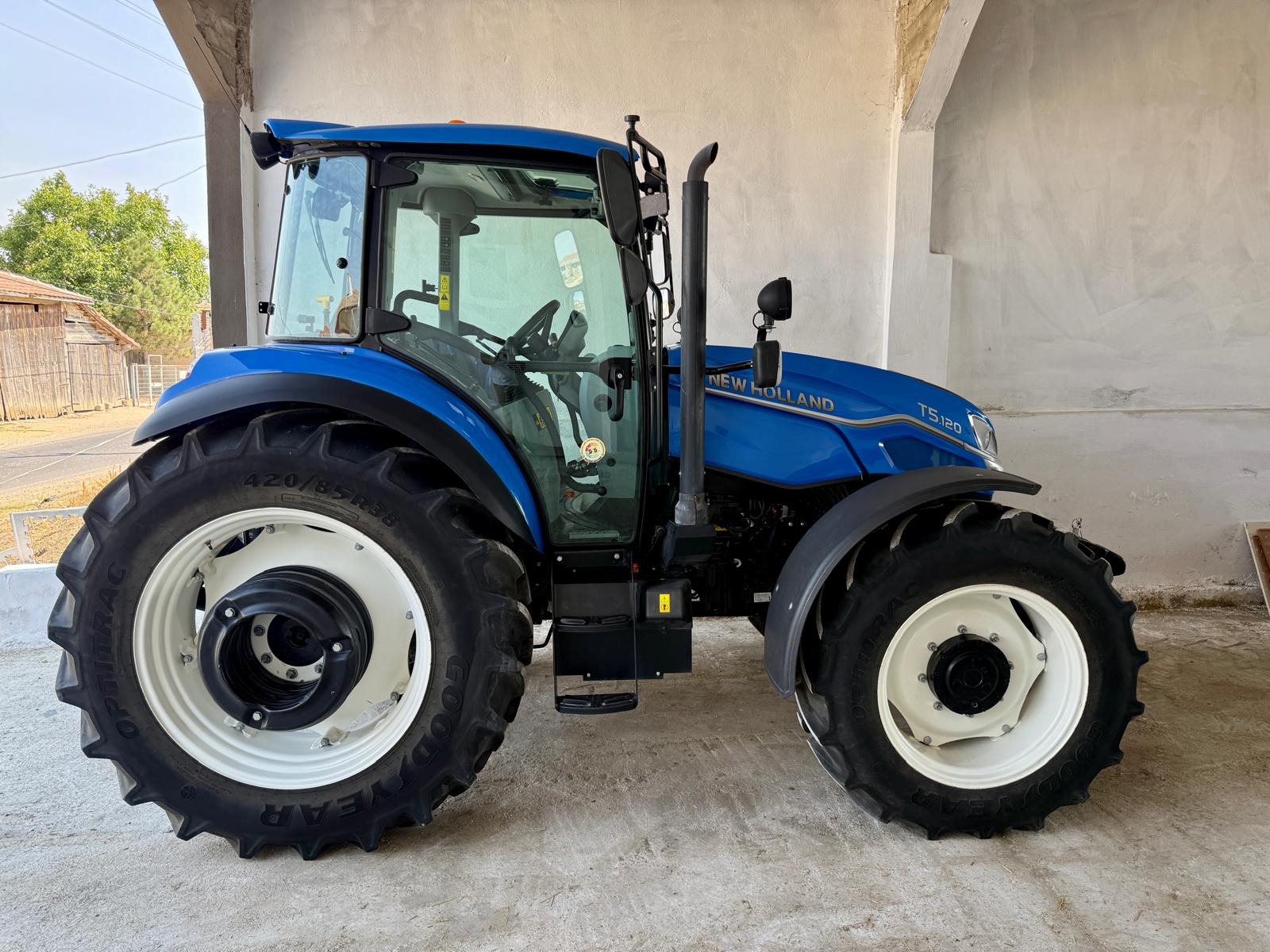 2024 New Holland T5.120 470 Saatte, Dualcommand Buçuklu Şanzuman - 3.000.000 TL