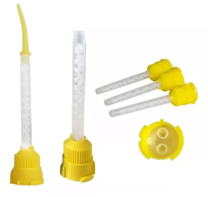 Yellow Static Mixer Nozzles