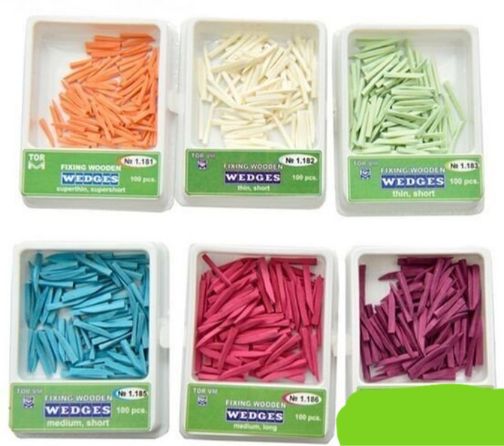 Colorful Fixing Wooden Wedges