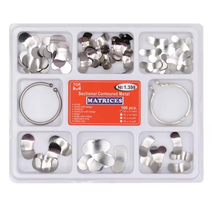 Sectional Contoured Metal Matrices