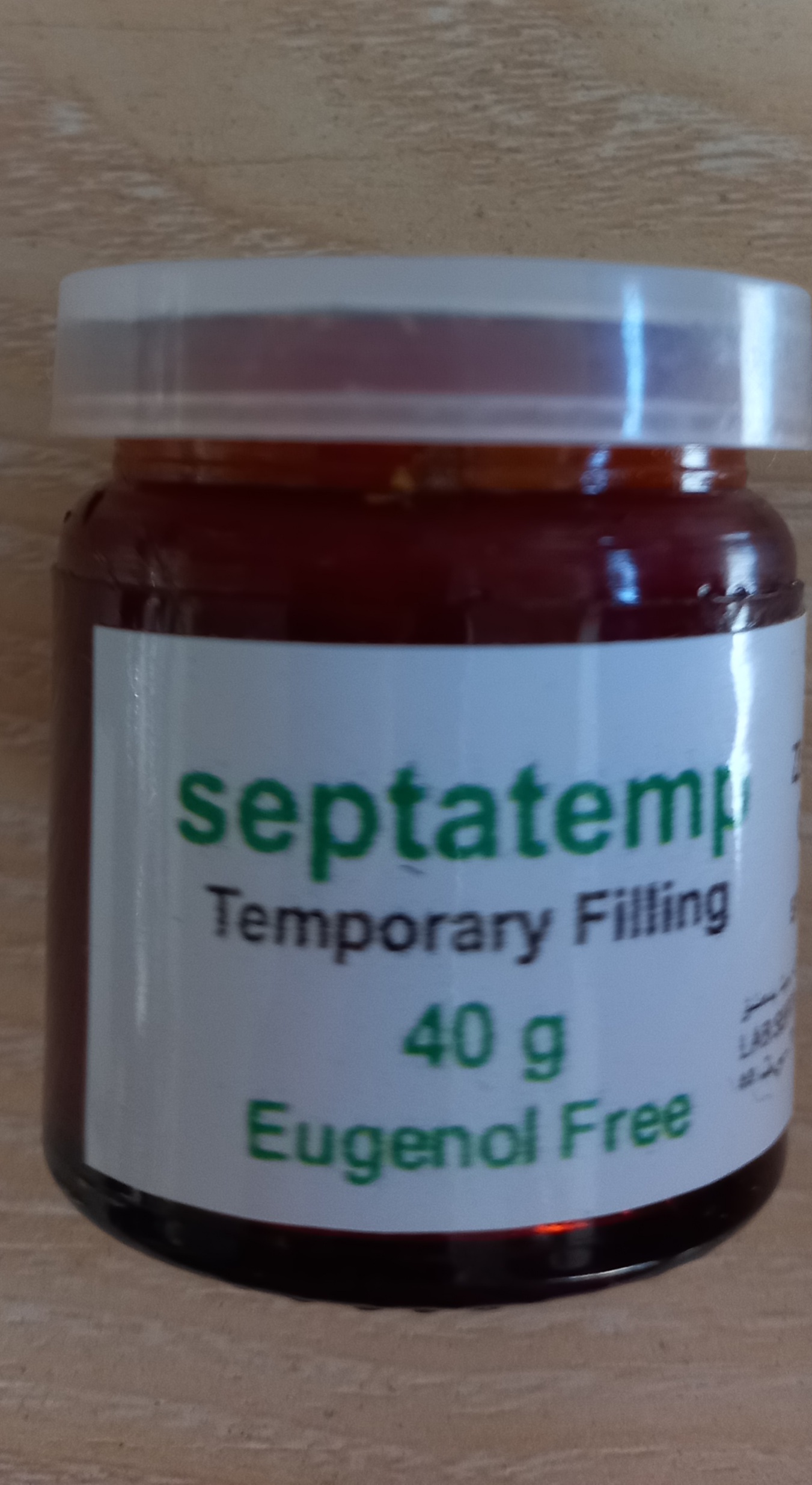 Septatemp Temporary Filling