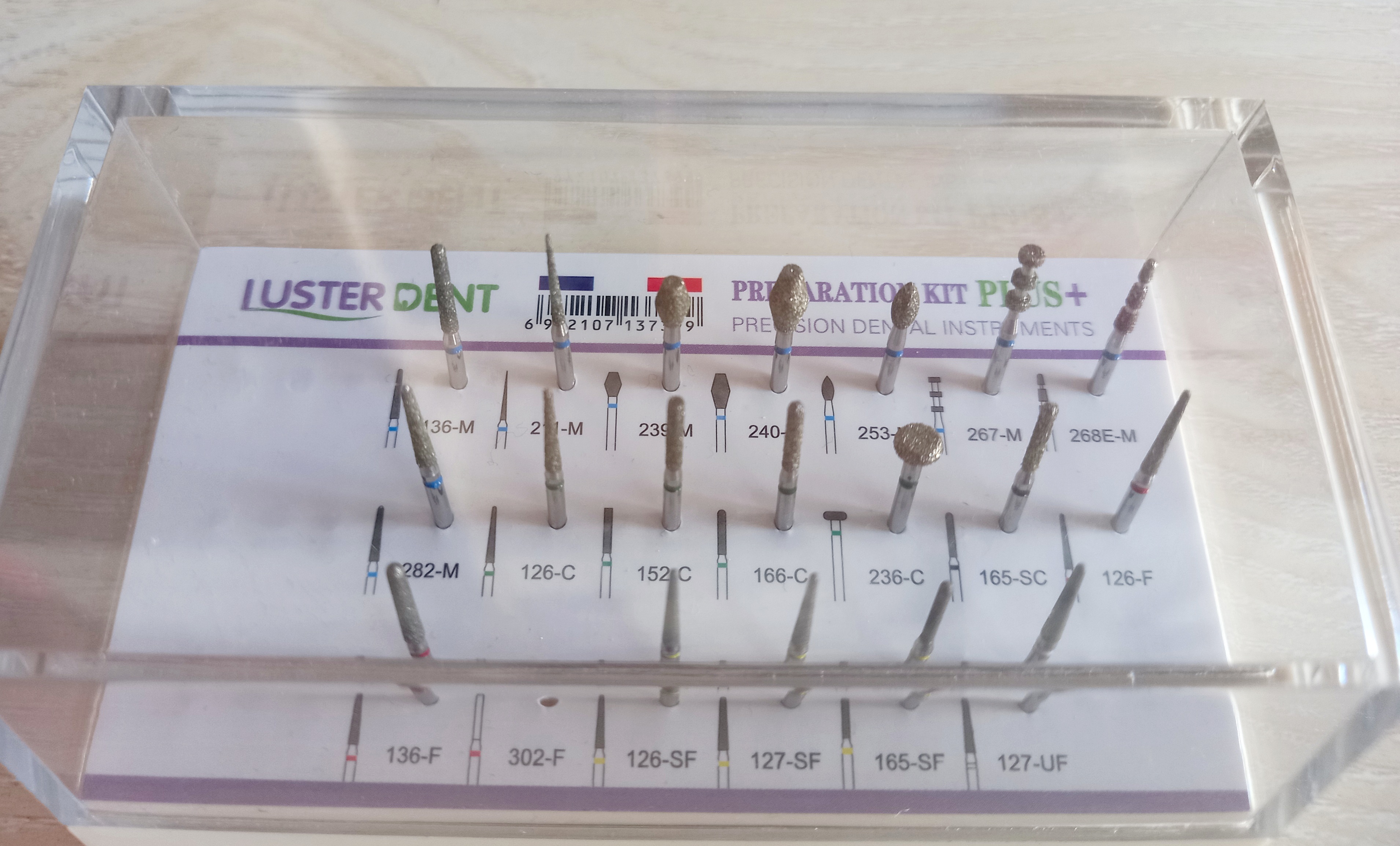 Luster Dent Preparation Kit Plus