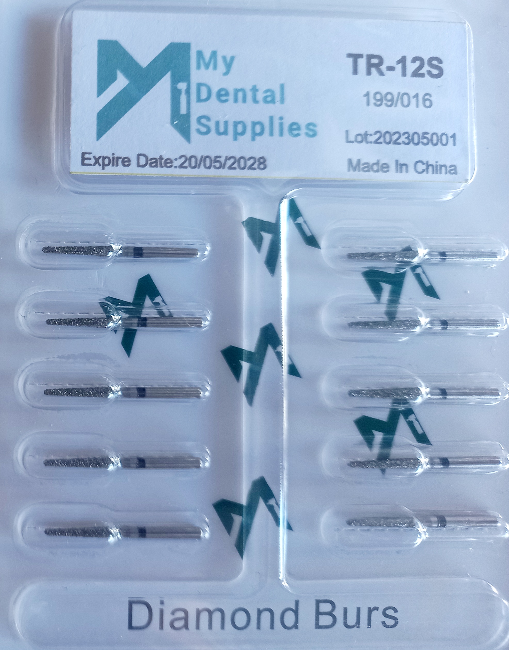 Dental Diamond Burs TR-12S