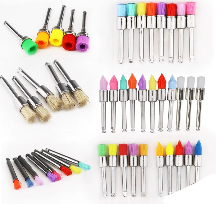 Colorful Brush Attachment Set